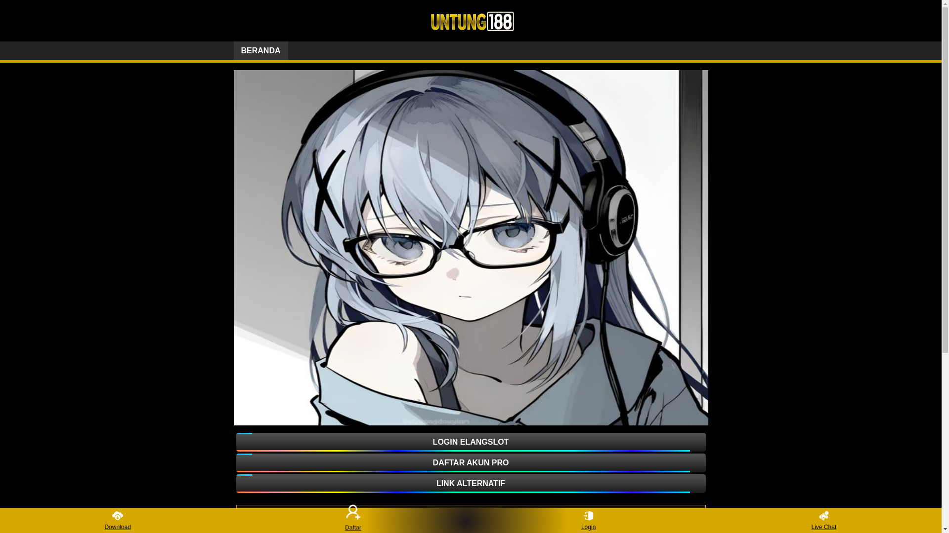 website screenshot of https://elangslot-7jl.pages.dev/