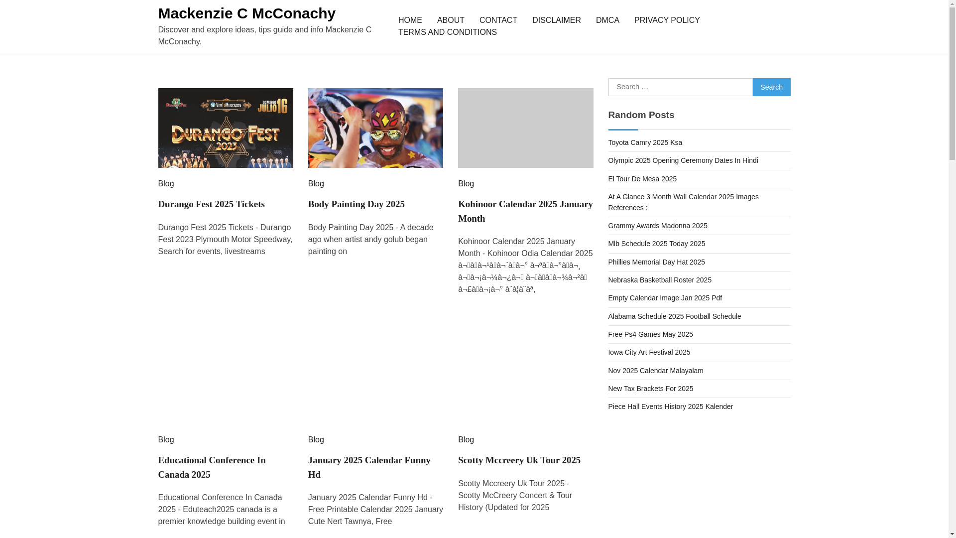 website screenshot of https://mackenziecmcconachy.pages.dev/