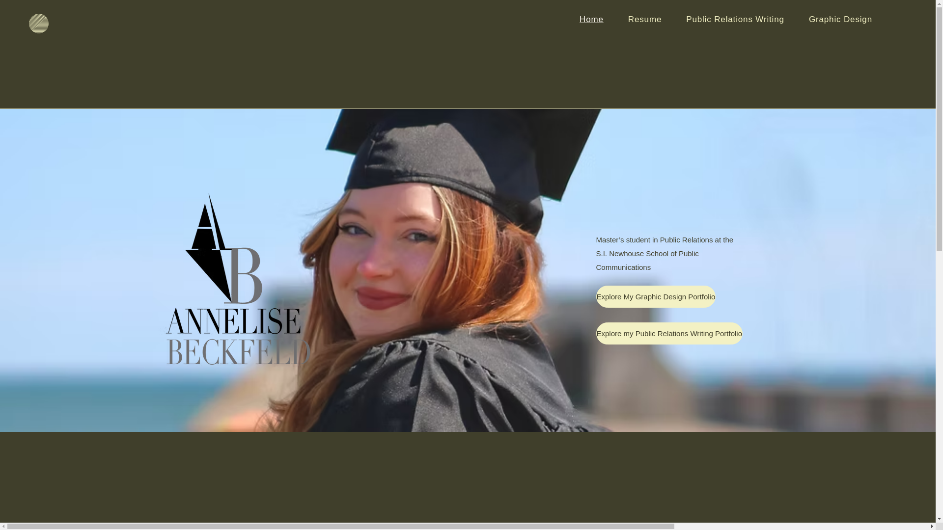 website screenshot of https://beckfeldannelise.com/