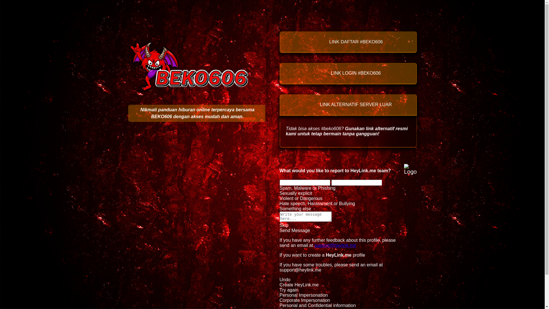 website screenshot of https://beko606.com/