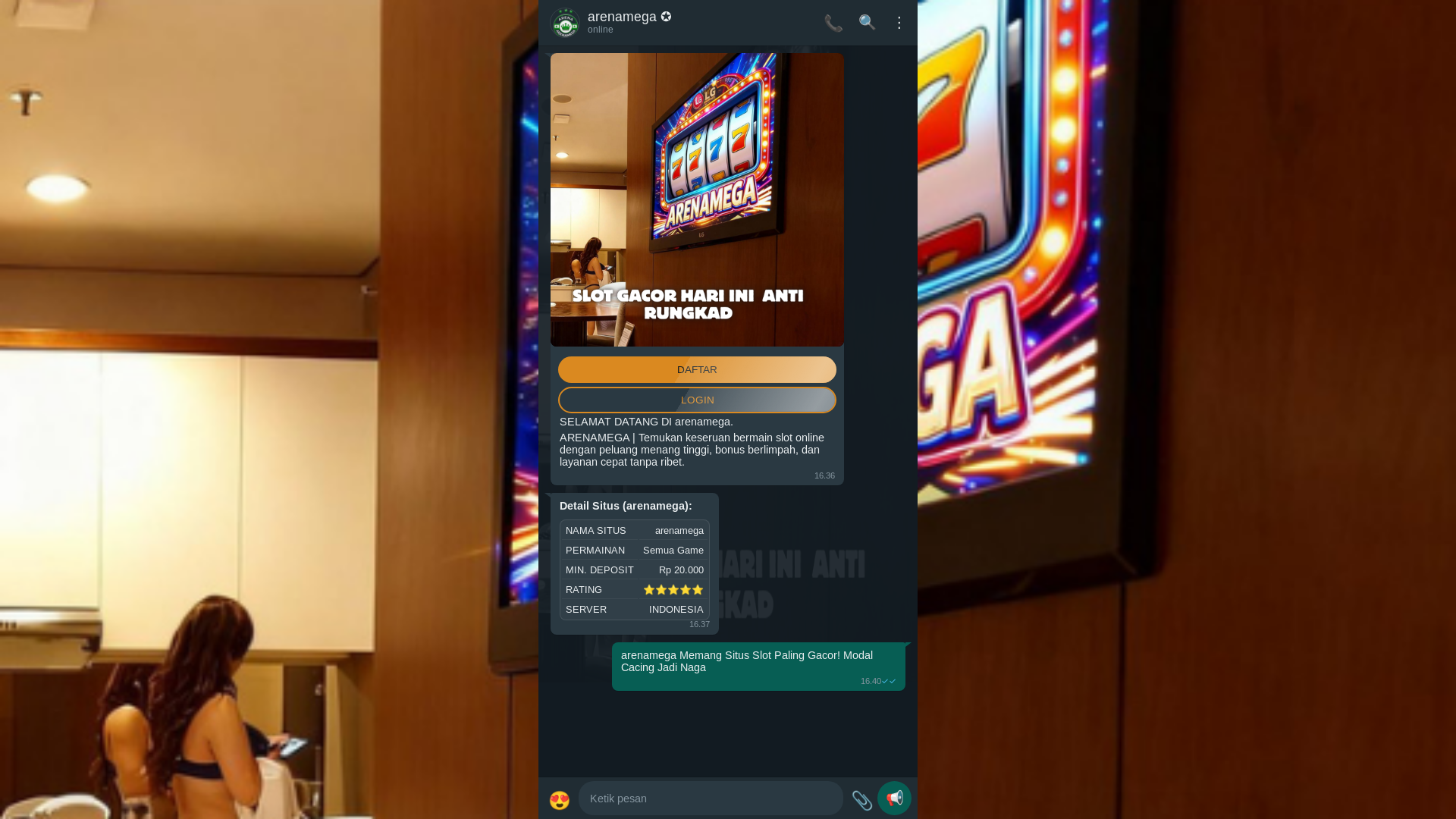 website screenshot of https://panas-banget.pages.dev/