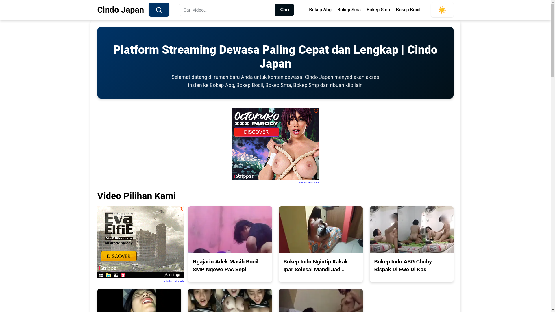 website screenshot of https://cindojapan.pages.dev/