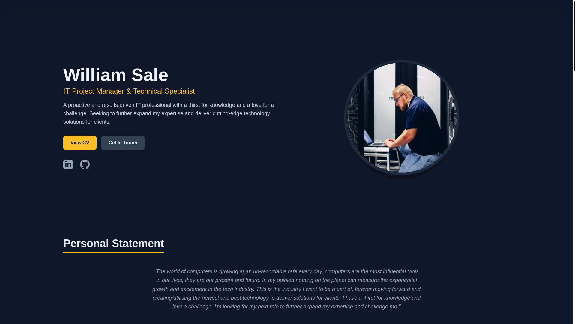 website screenshot of https://cv-site-58m.pages.dev/