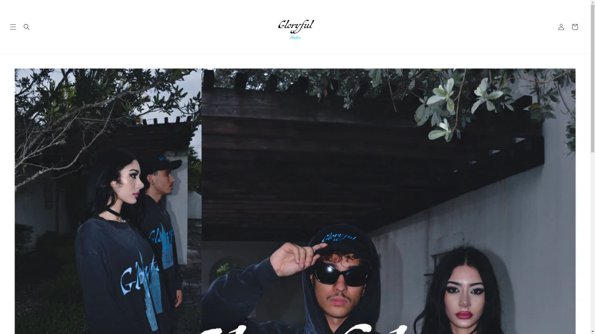 website screenshot of https://gloryfulstudios85.com/