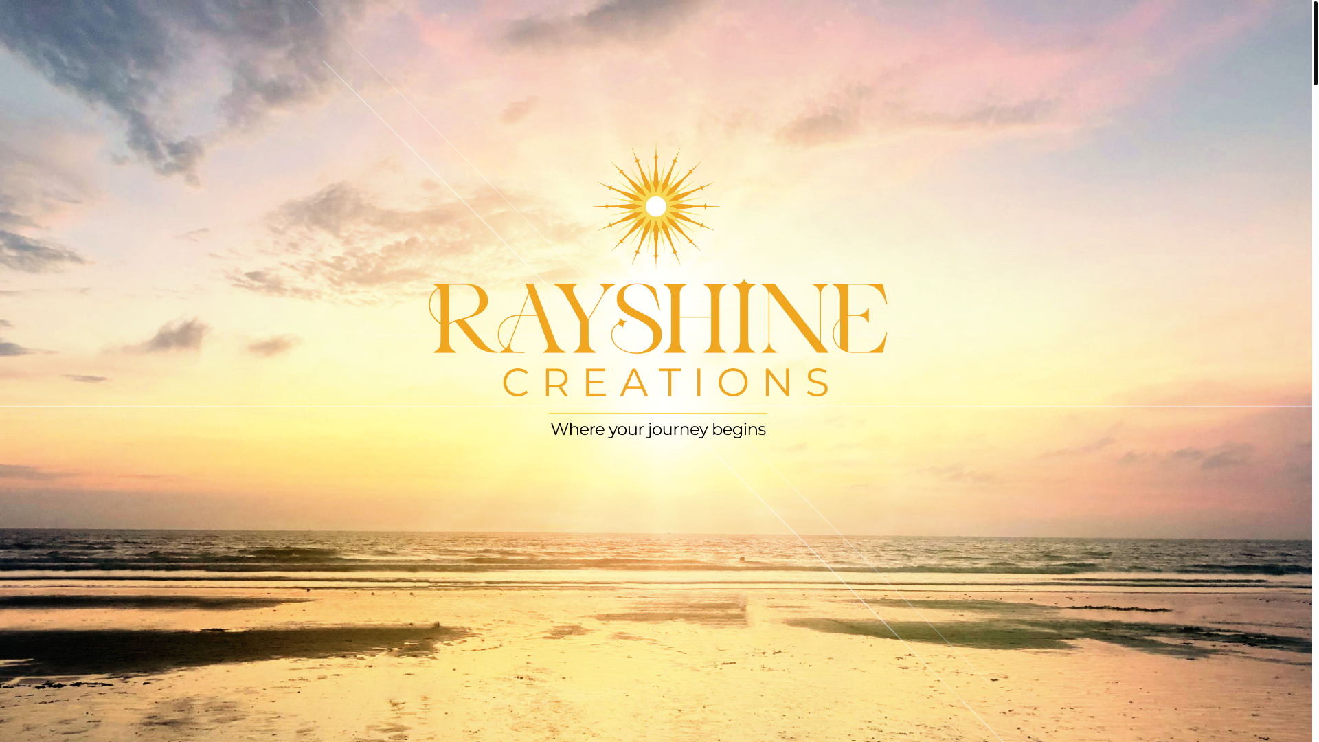website screenshot of https://rayshinecreations-github-io.pages.dev/