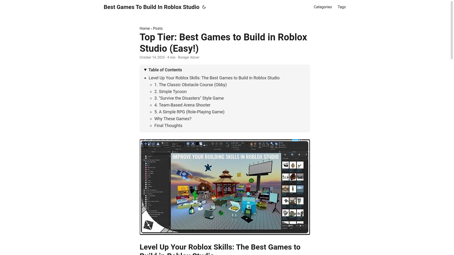 website screenshot of https://best-games-to-build-in-roblox-studio.pages.dev/