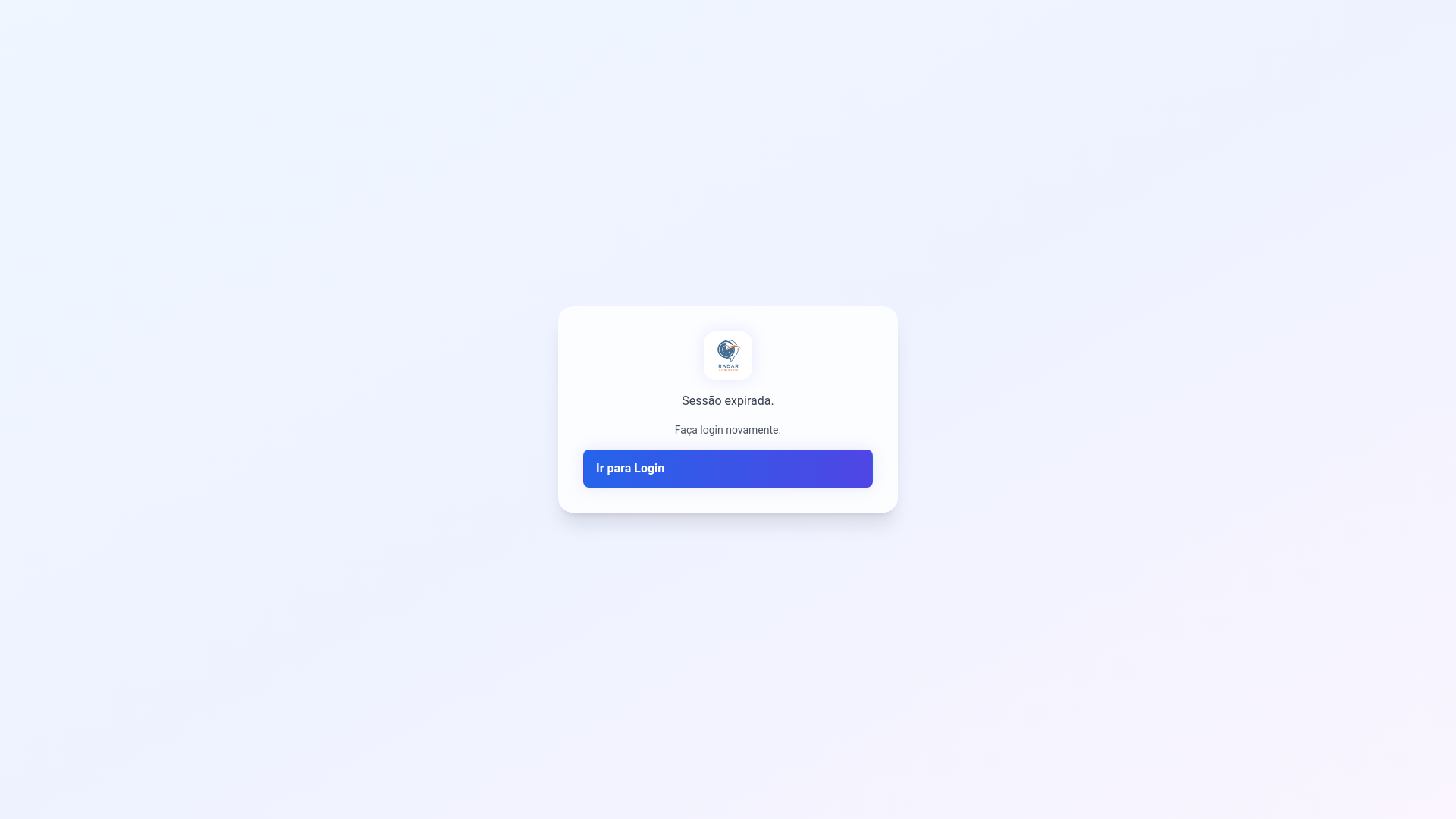 website screenshot of https://radaratendimento.com.br/