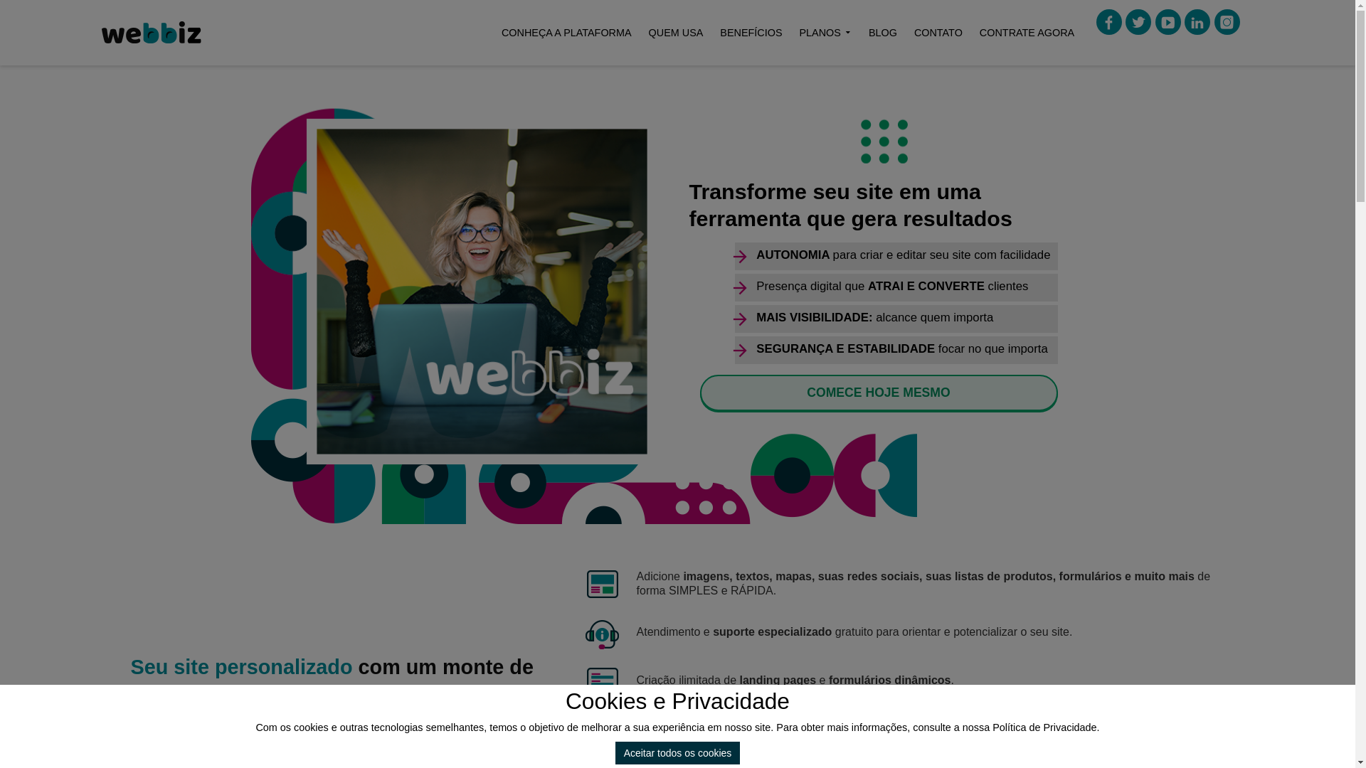 website screenshot of https://luvincorretoradeseguros.com.br/