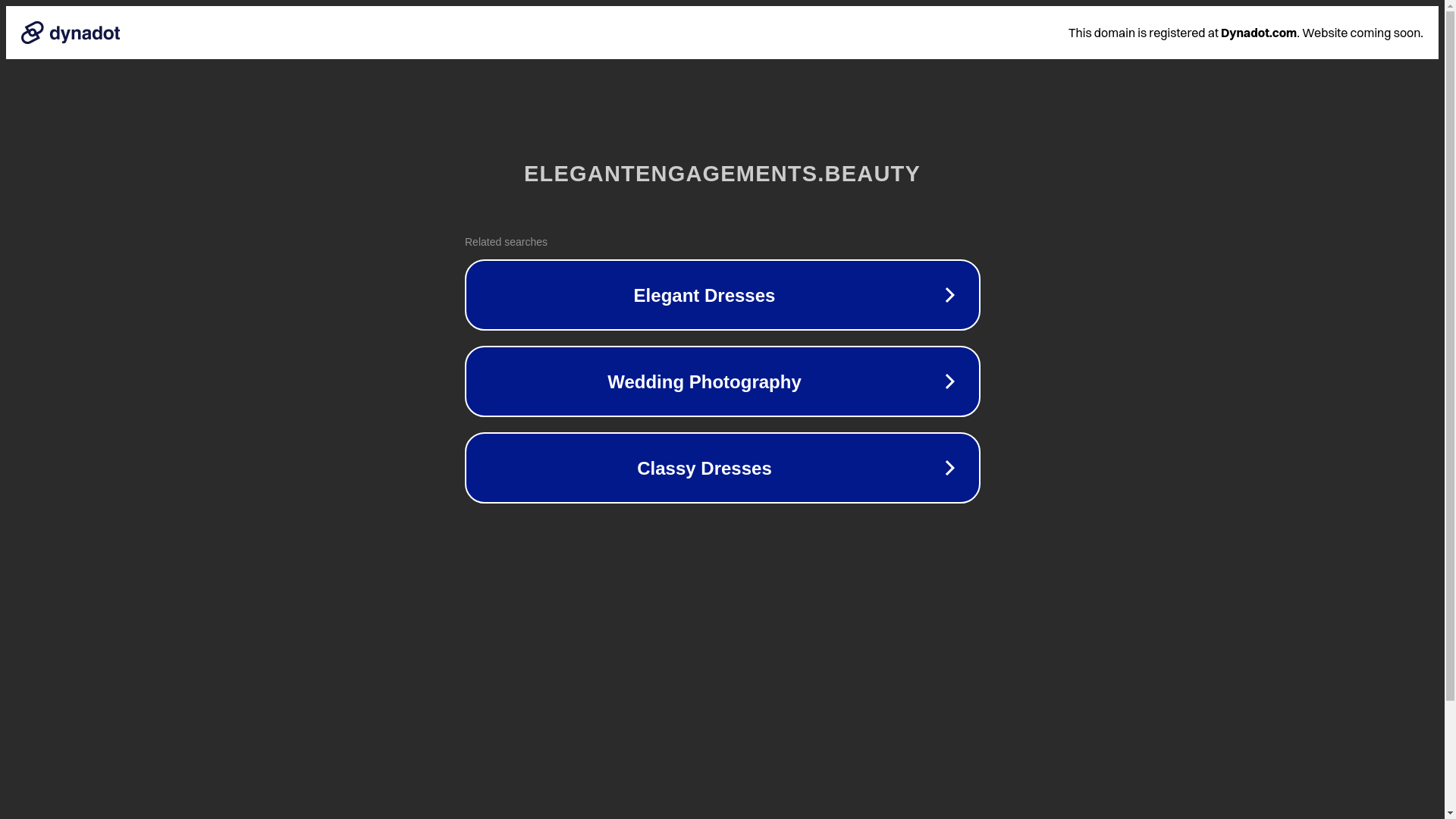 website screenshot of https://elegantengagements.beauty/