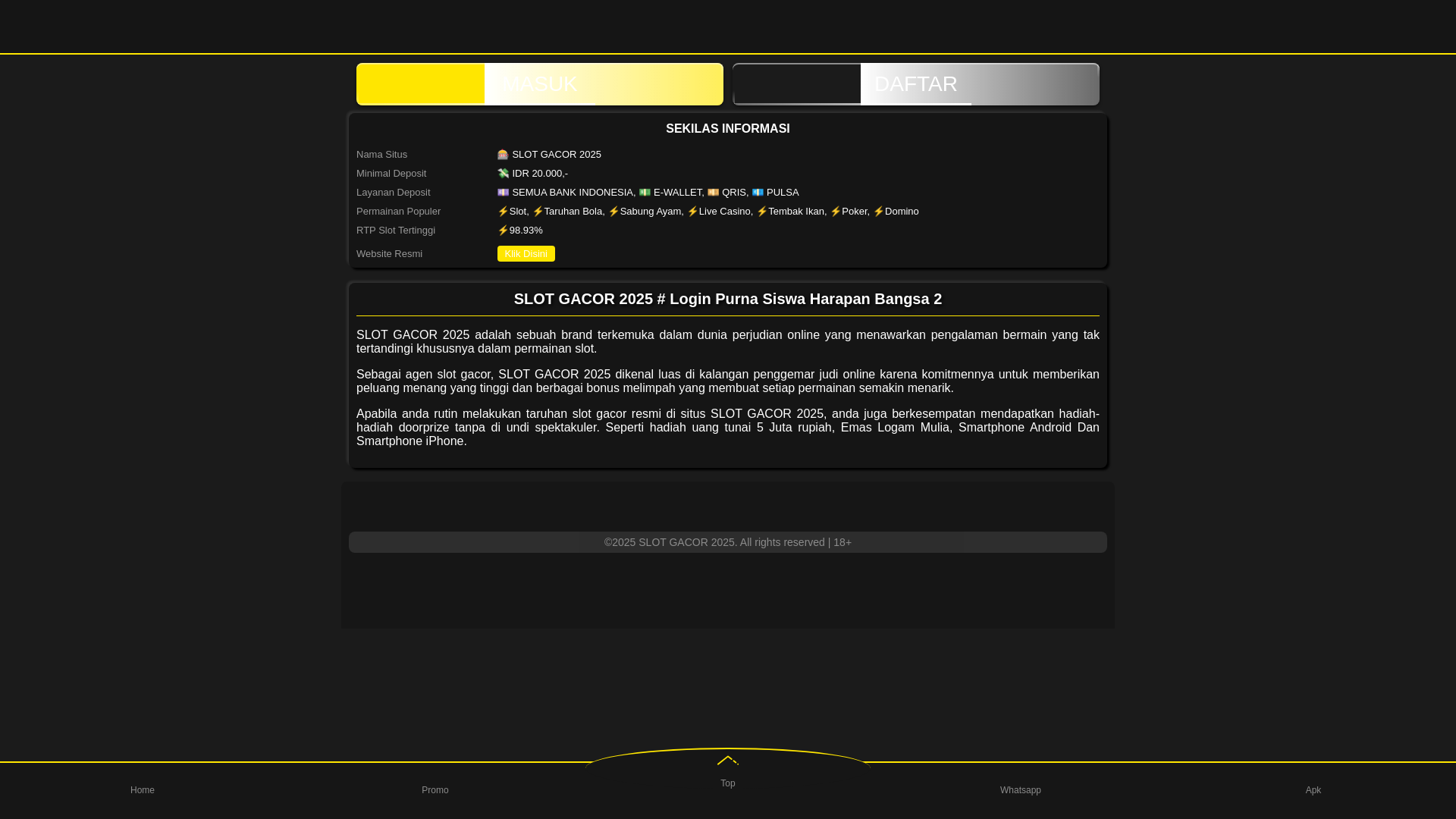 website screenshot of https://harapanbangsatamora-purna.pages.dev/