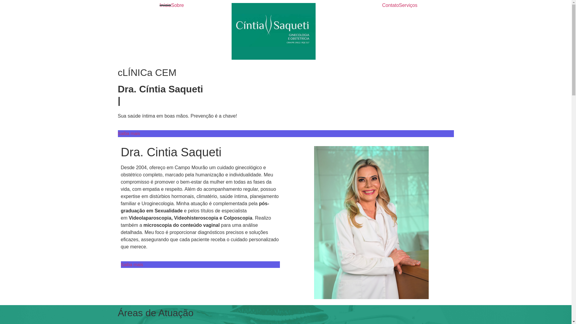 website screenshot of https://cintiasaqueti.com.br/