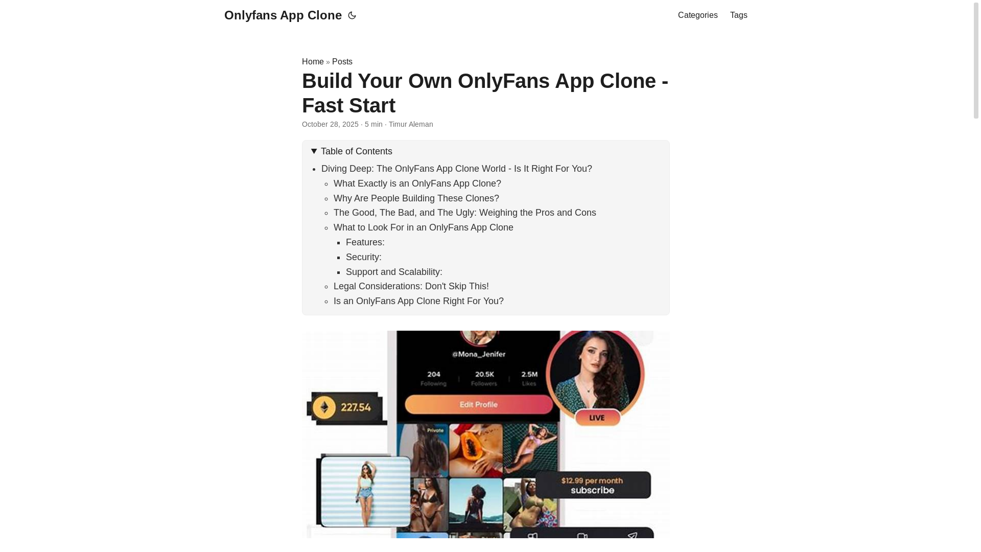 website screenshot of https://onlyfans-app-clone.pages.dev/