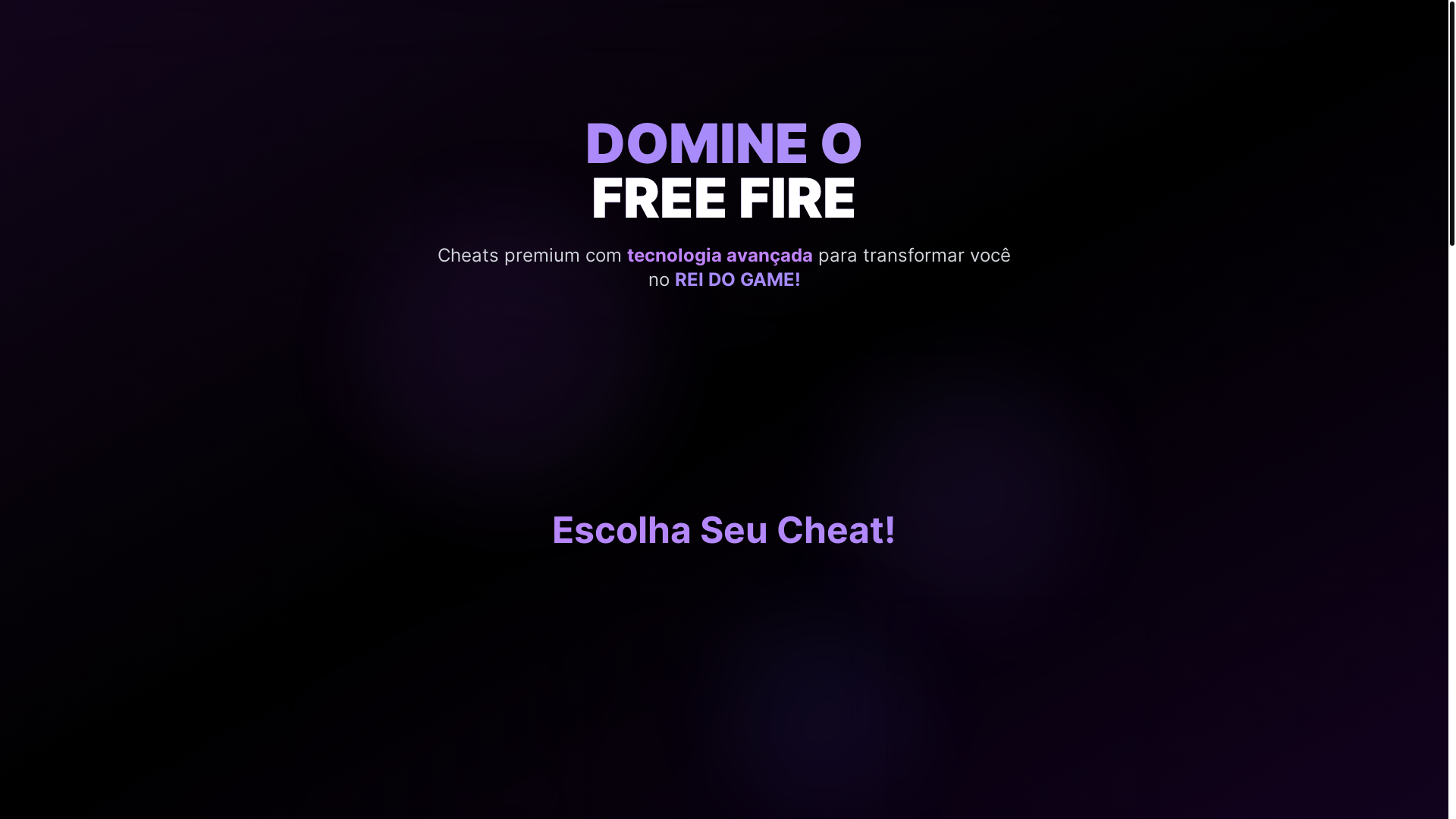 website screenshot of https://sevencheats.store/