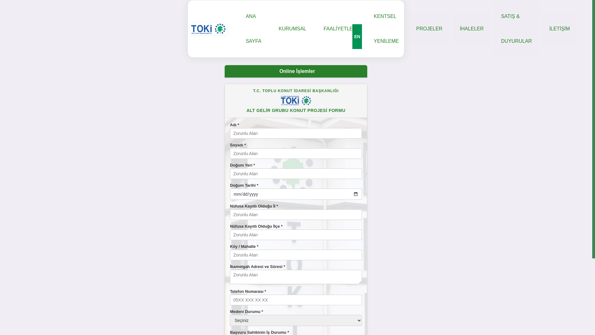 website screenshot of https://500binkonut.org/