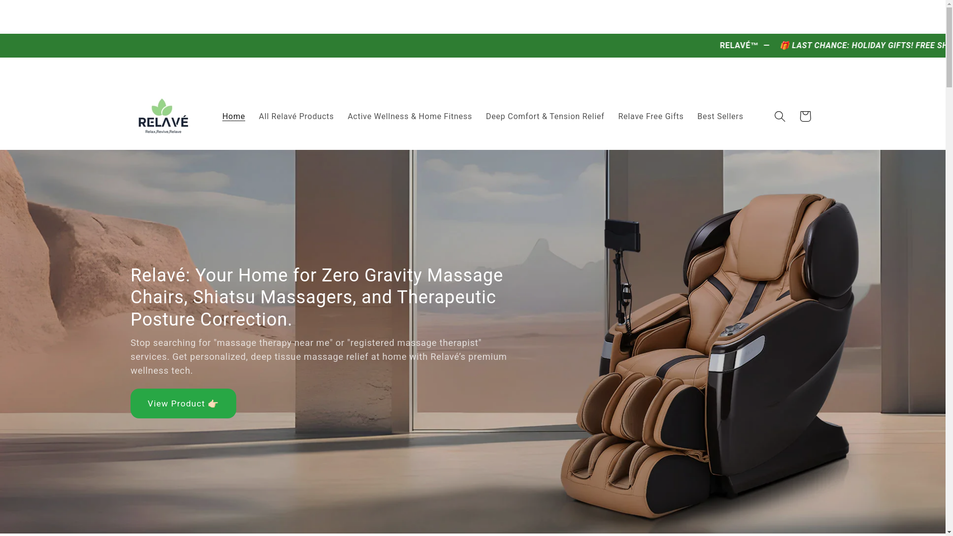 website screenshot of https://relave.online/