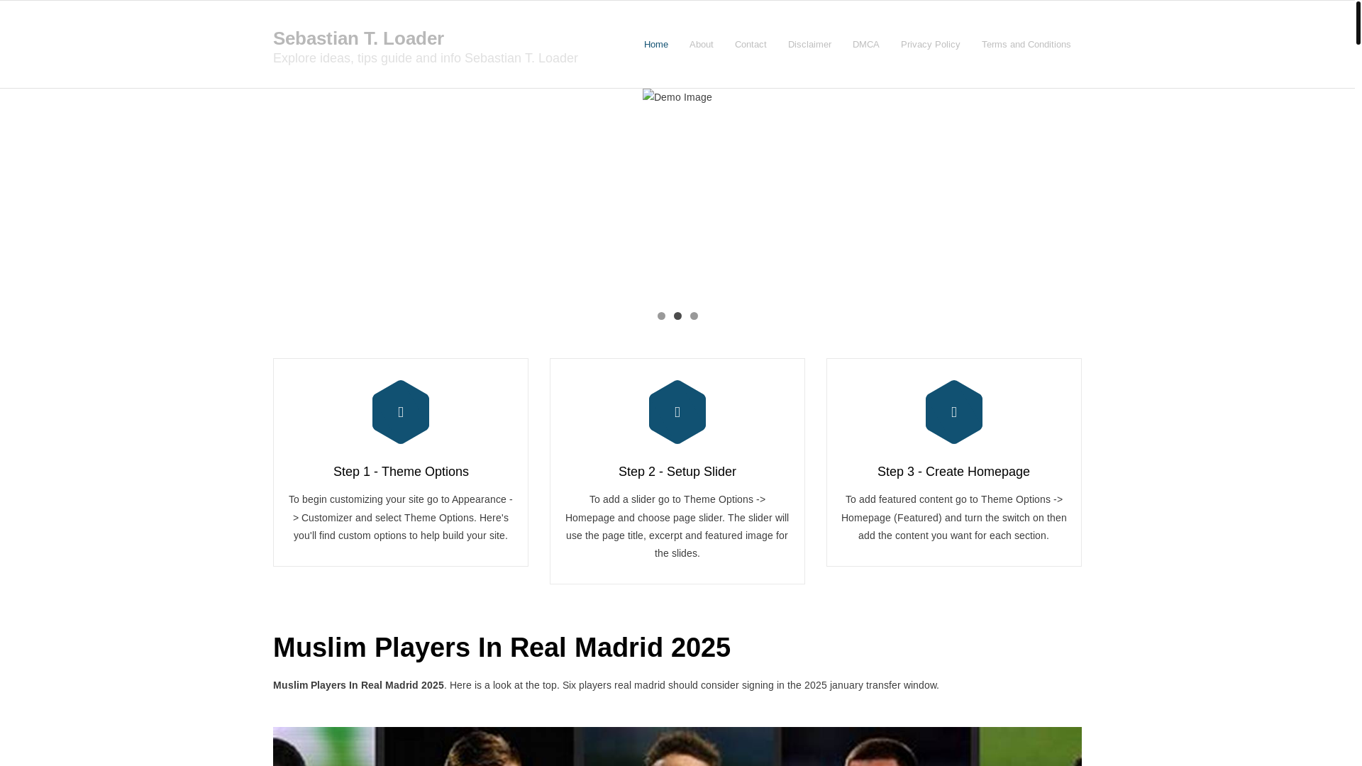 website screenshot of https://sebastiantloader.pages.dev/