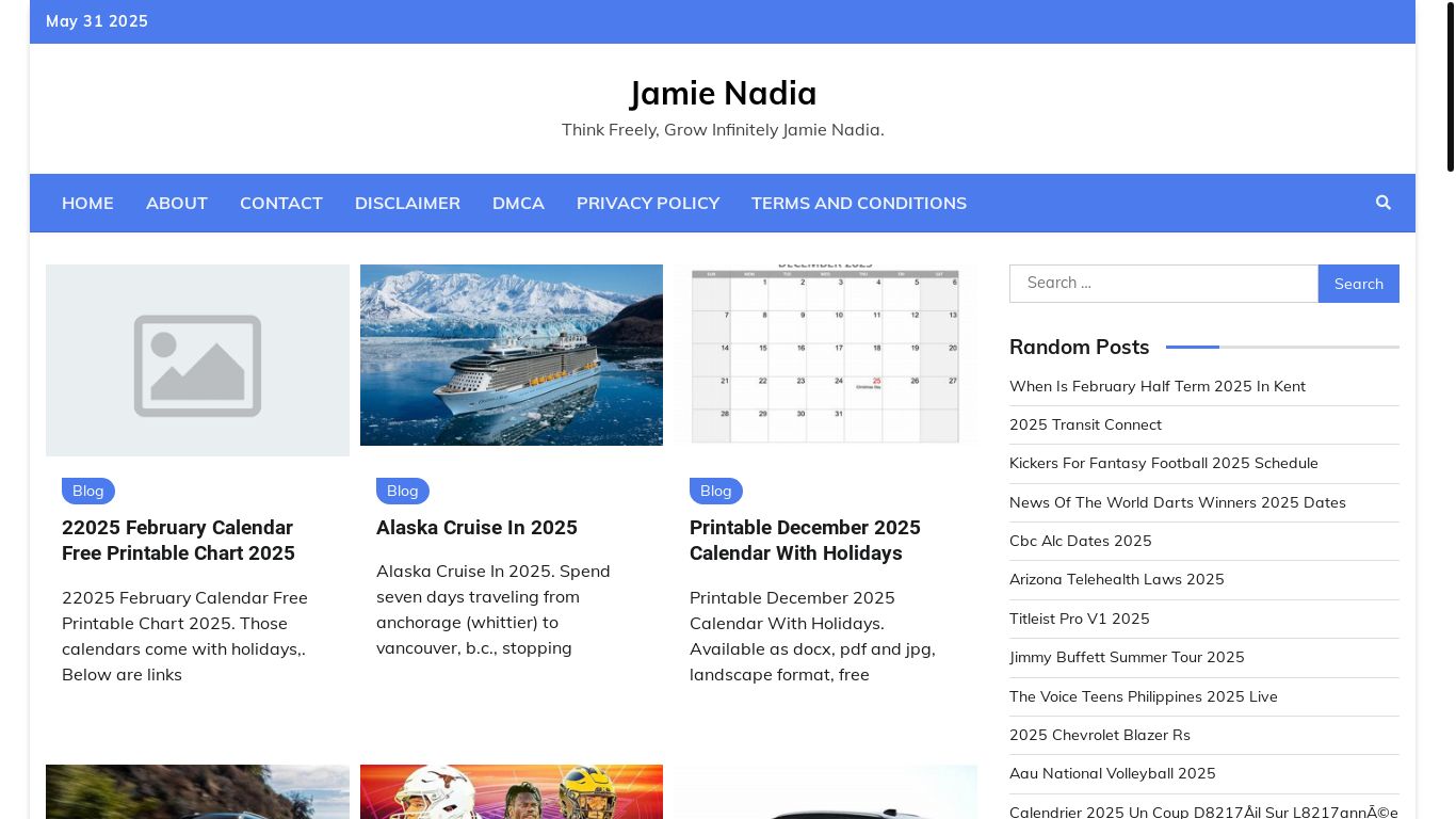 website screenshot of https://jamienadia.pages.dev/