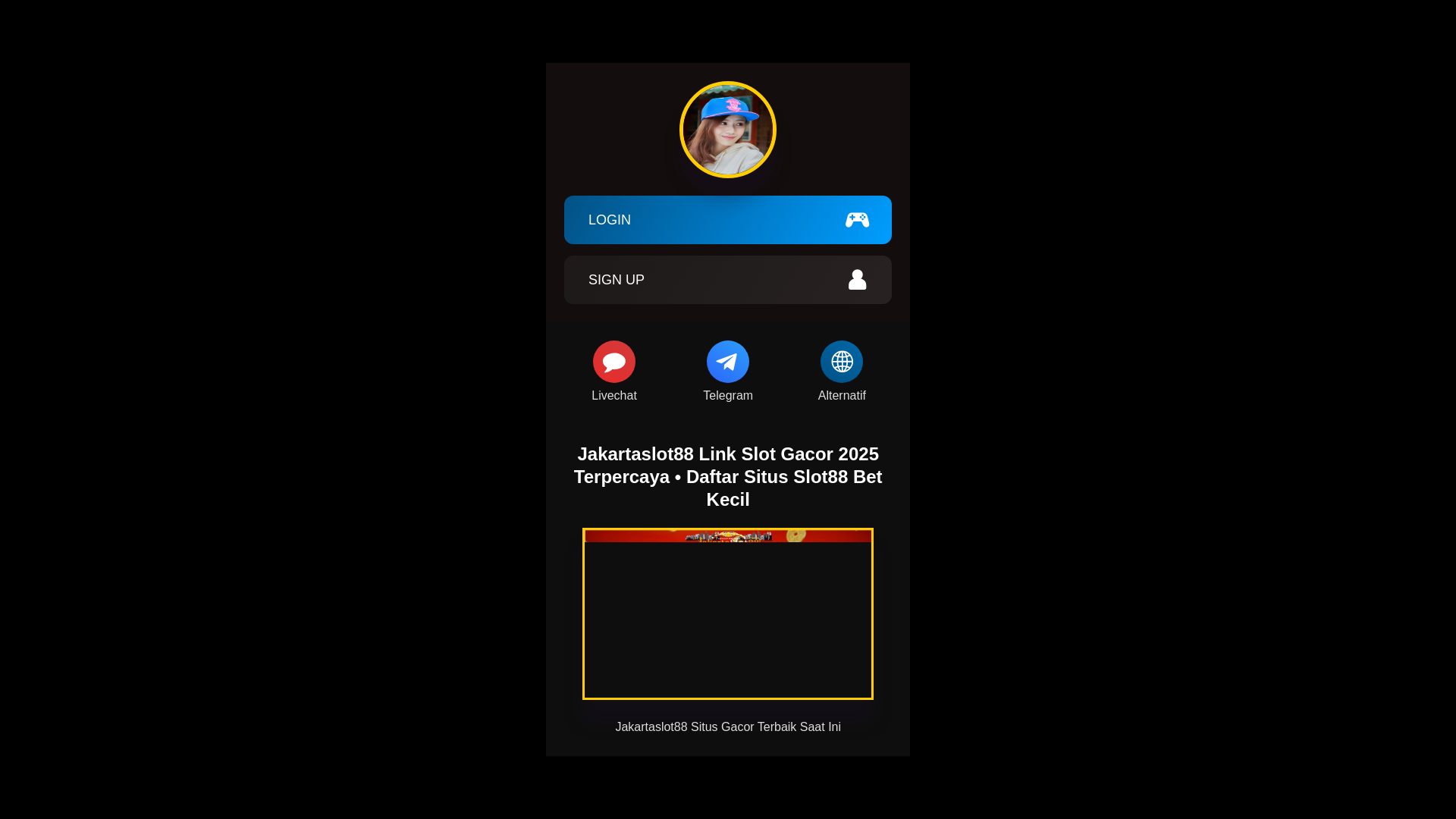 website screenshot of https://hakasasijks88.space/