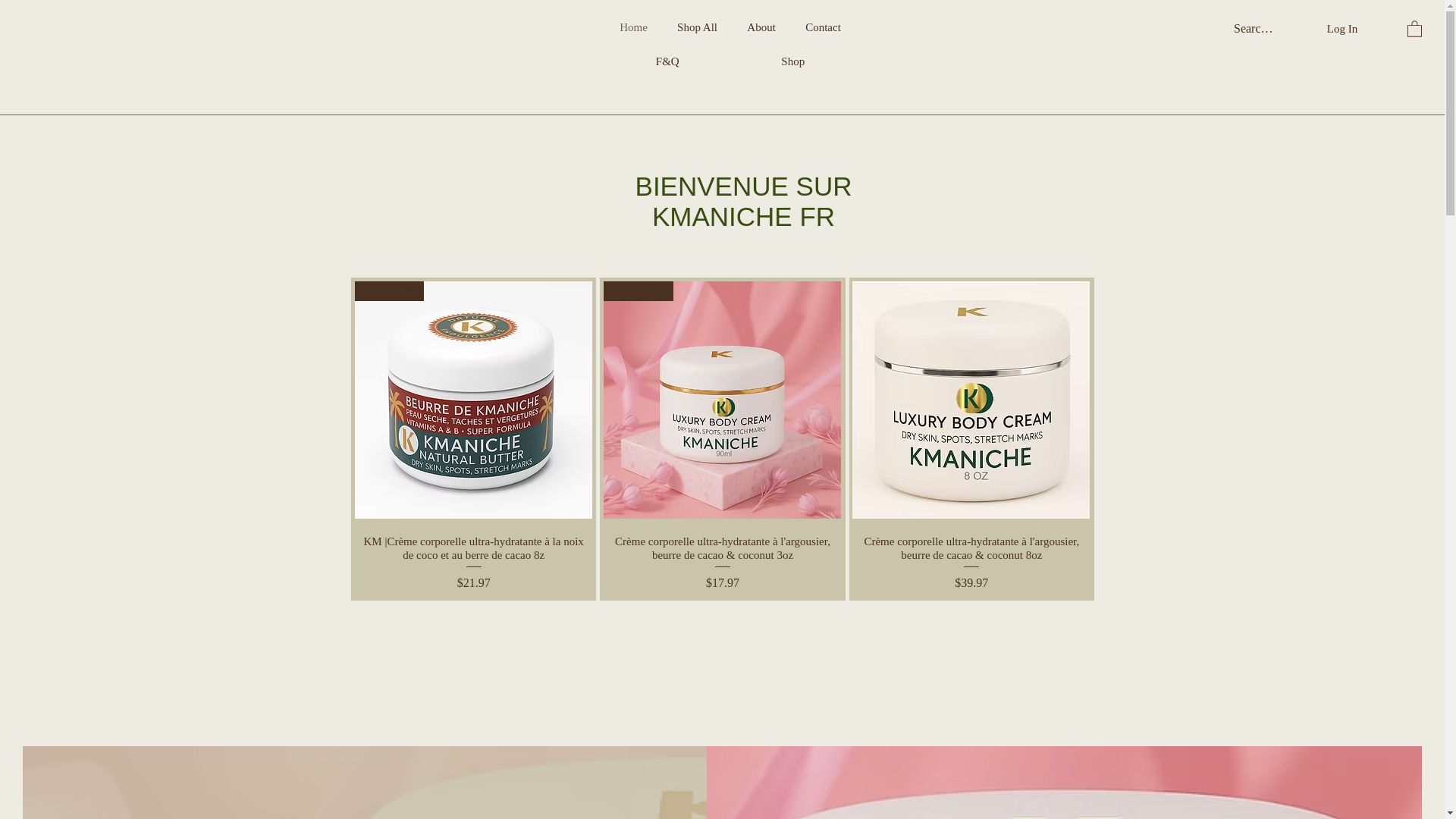 website screenshot of https://kmaniche.ca/