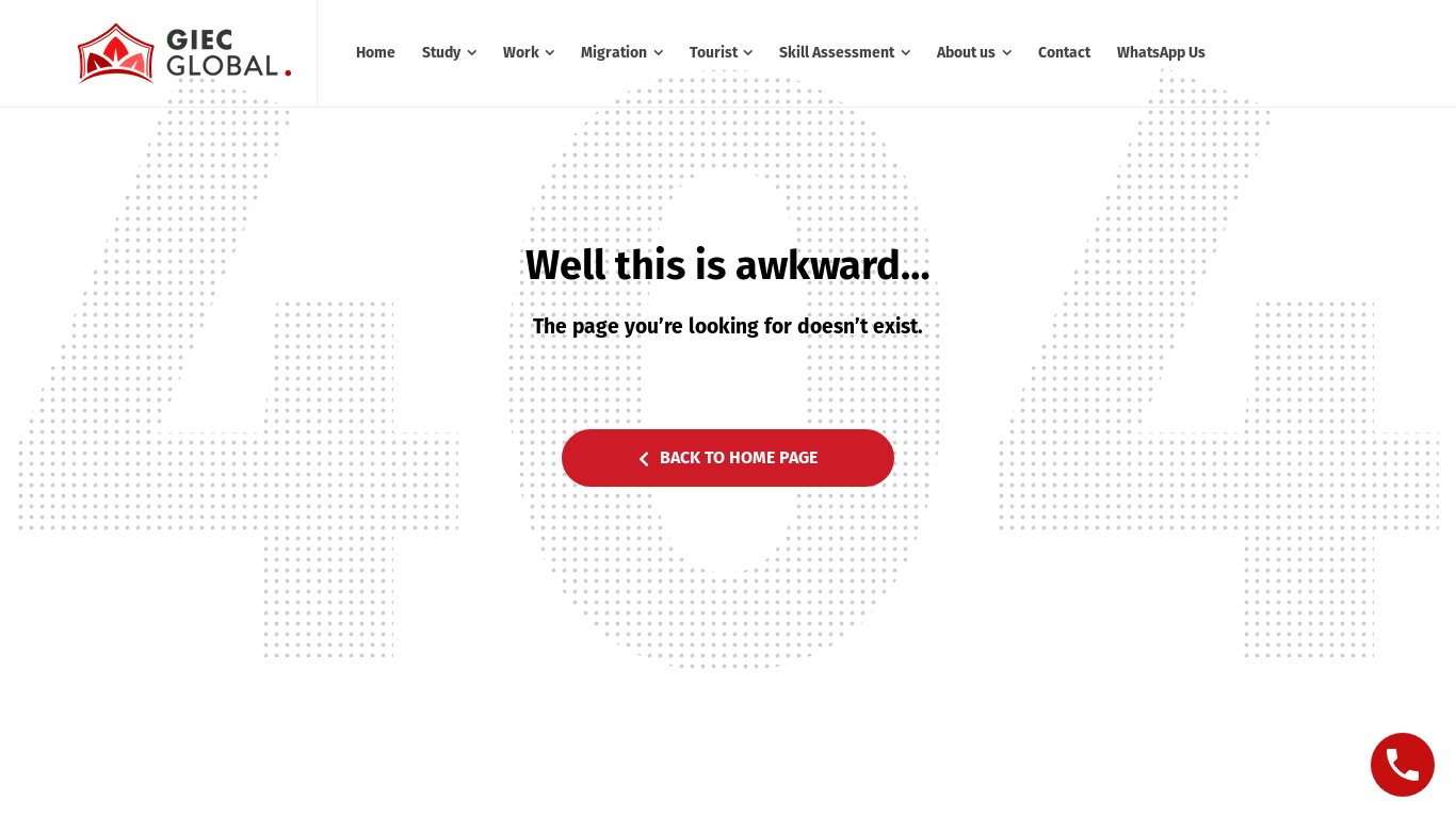website screenshot of https://giecglobal.com.au/royal-reels-sign-up/