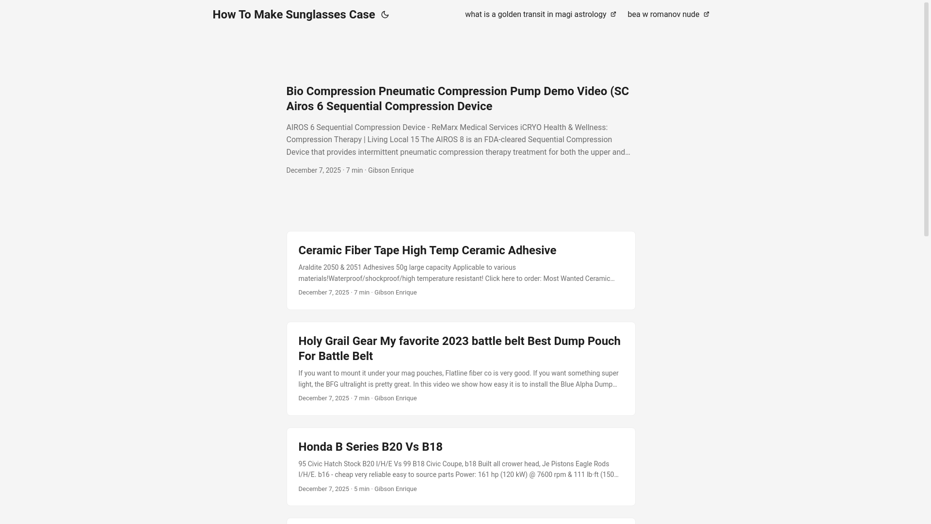 website screenshot of https://howtomakesunglassescase2.pages.dev/