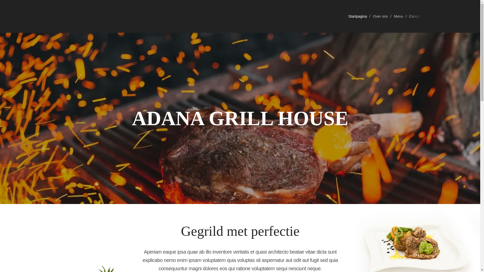 website screenshot of https://adanagrill.be/