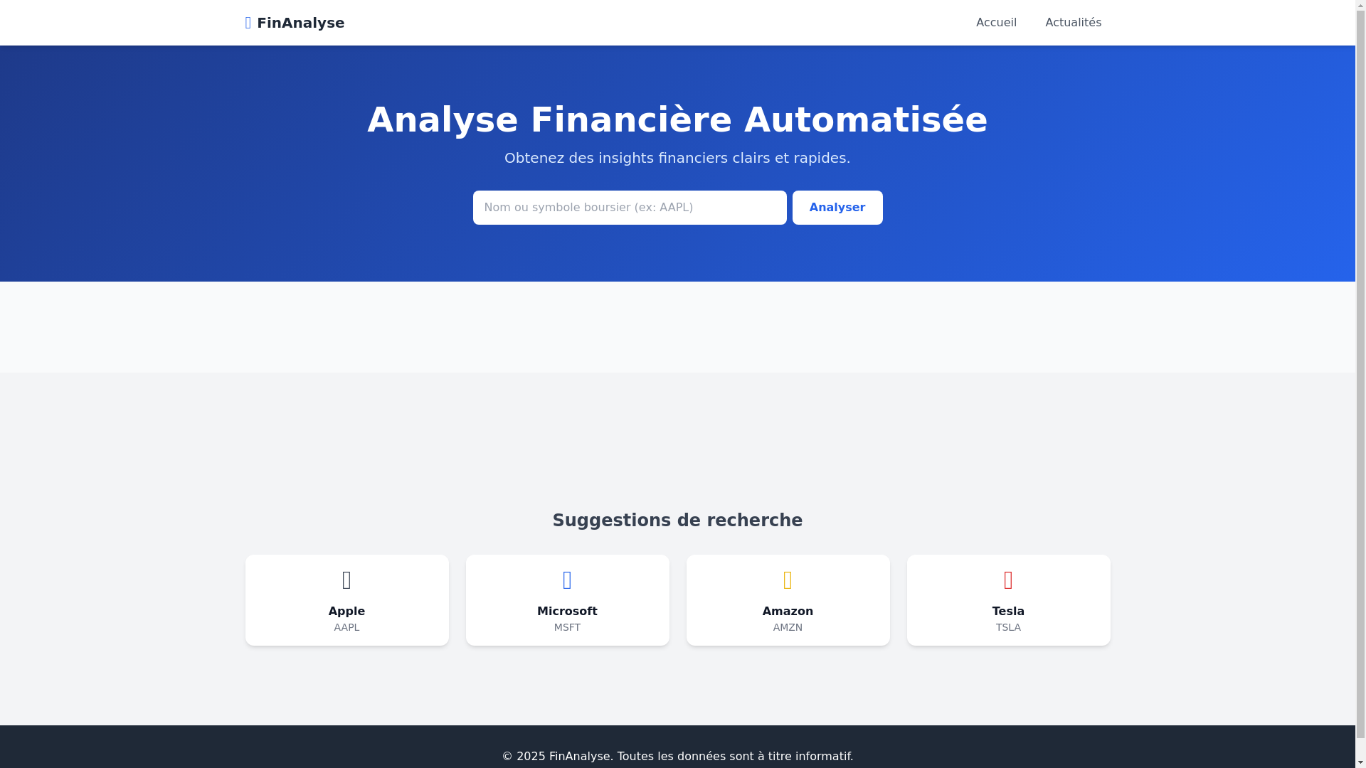 website screenshot of https://finanalyses.pages.dev/