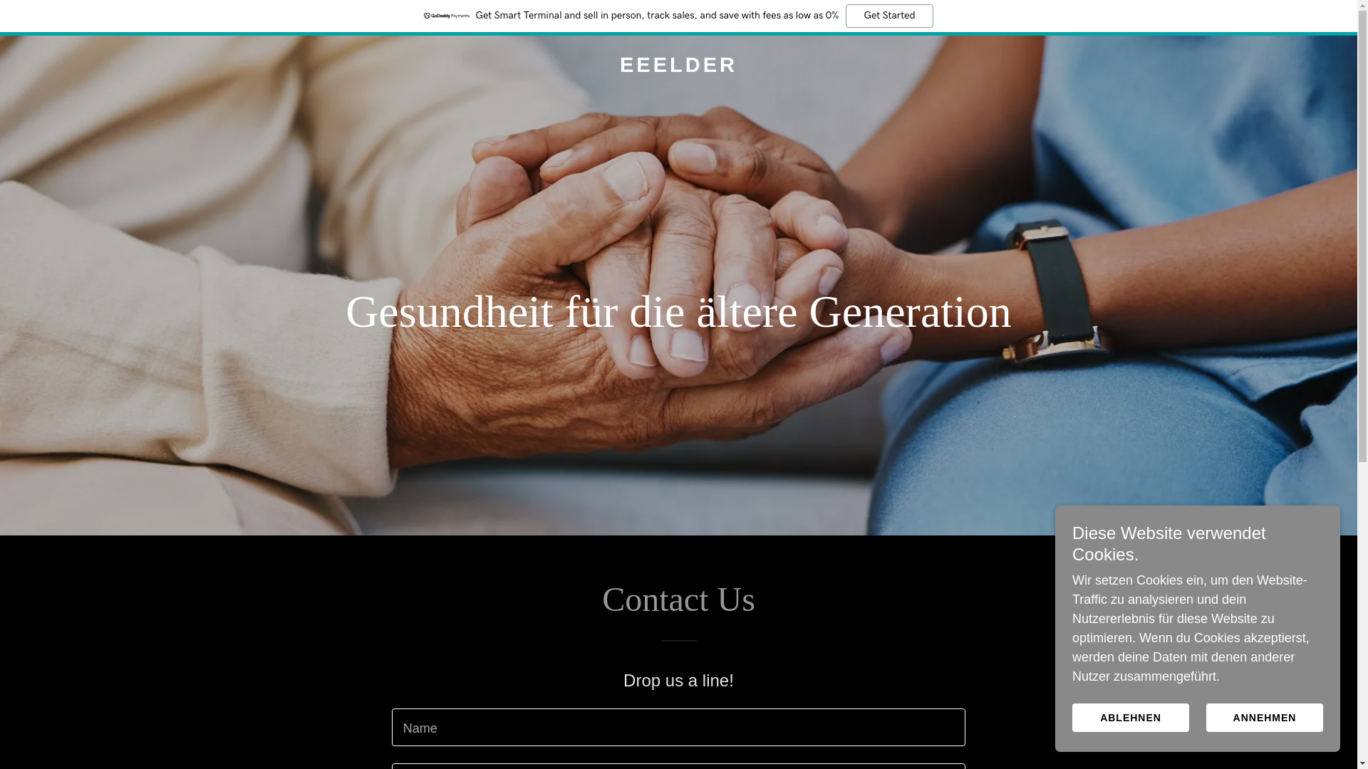 website screenshot of https://eeelder.com/