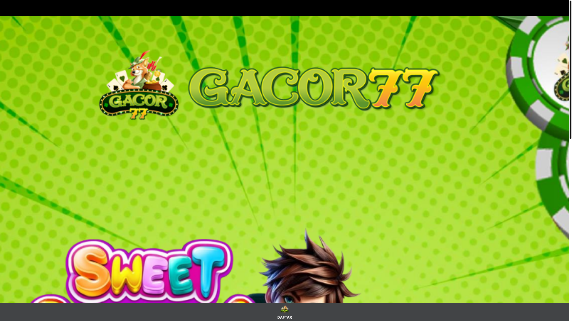 website screenshot of https://gacor77dihati.pages.dev/