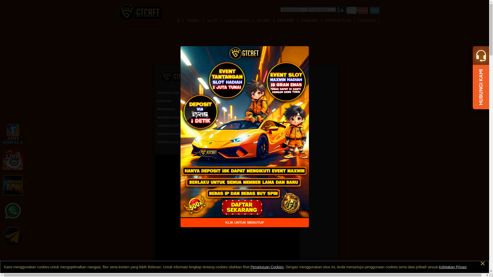 website screenshot of https://gtcbet4dwin.space/