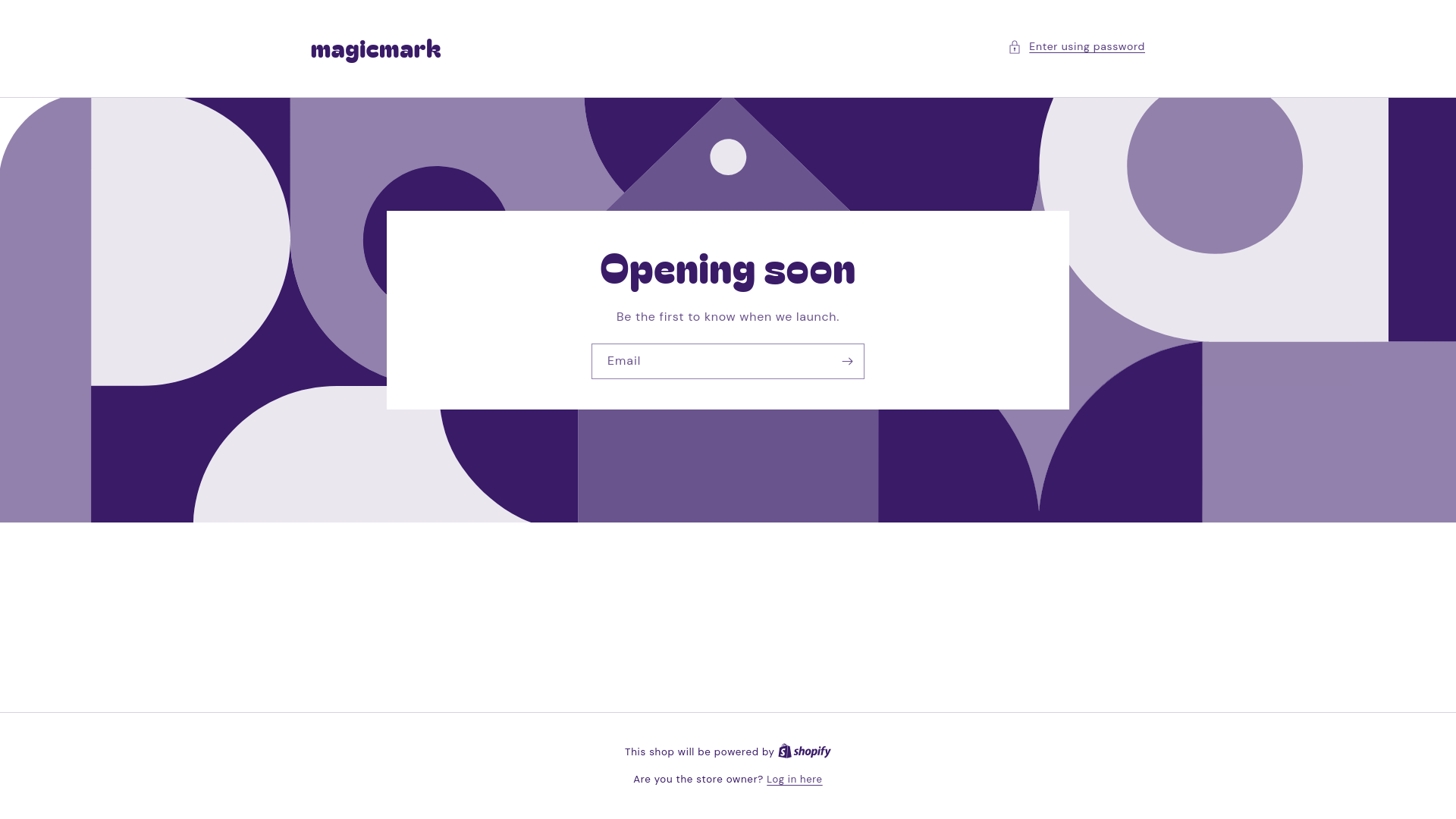 website screenshot of https://magicmark3d.com/