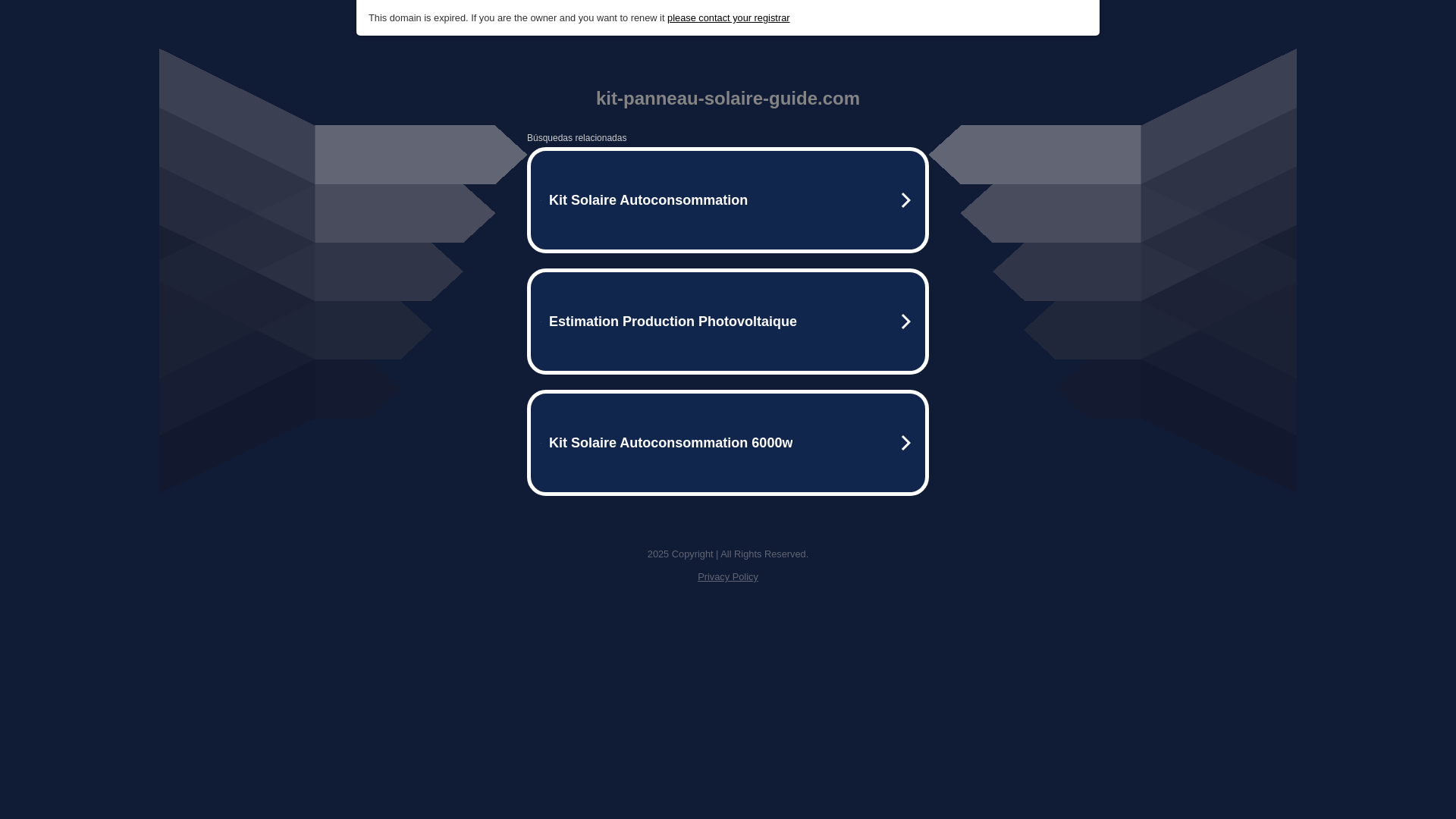 website screenshot of https://kit-panneau-solaire-guide.com/