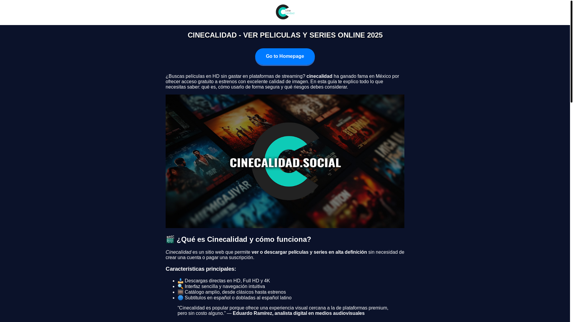 website screenshot of https://cine-calidad-it-com.pages.dev/