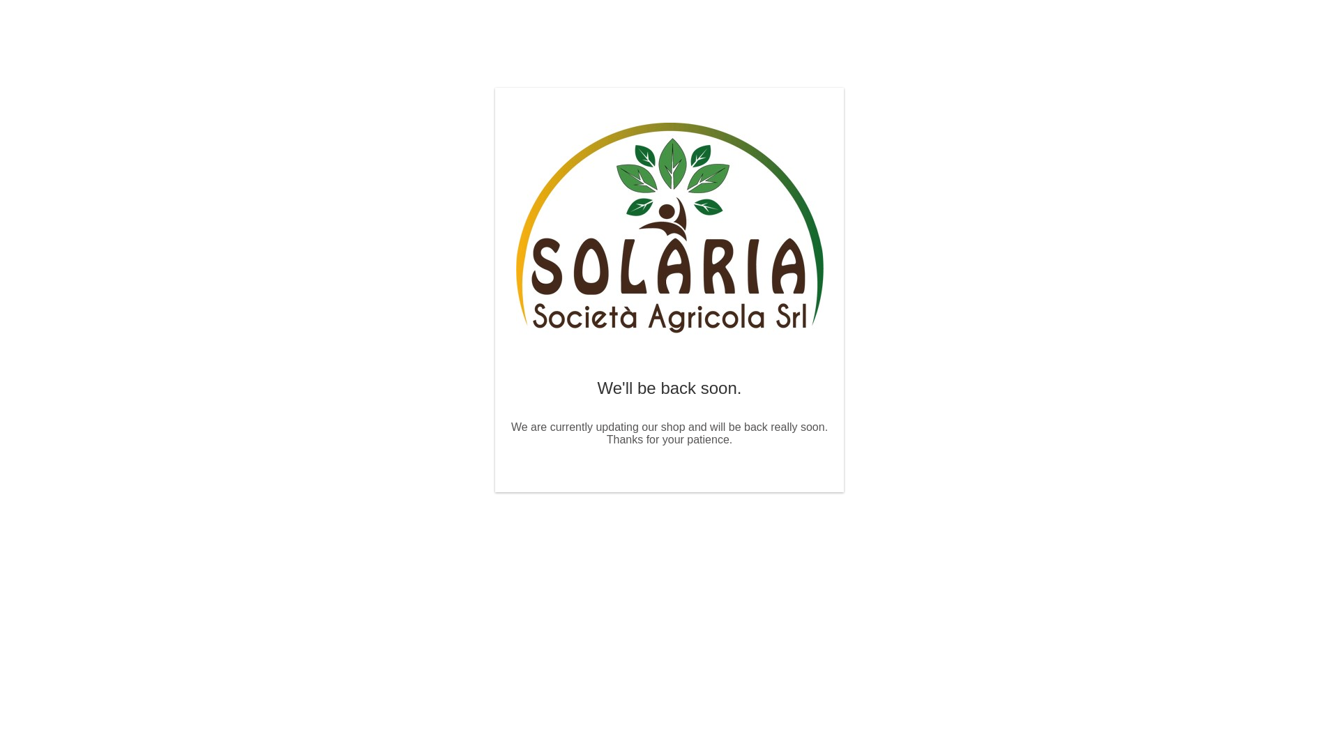 website screenshot of https://solariadipuglia.it/