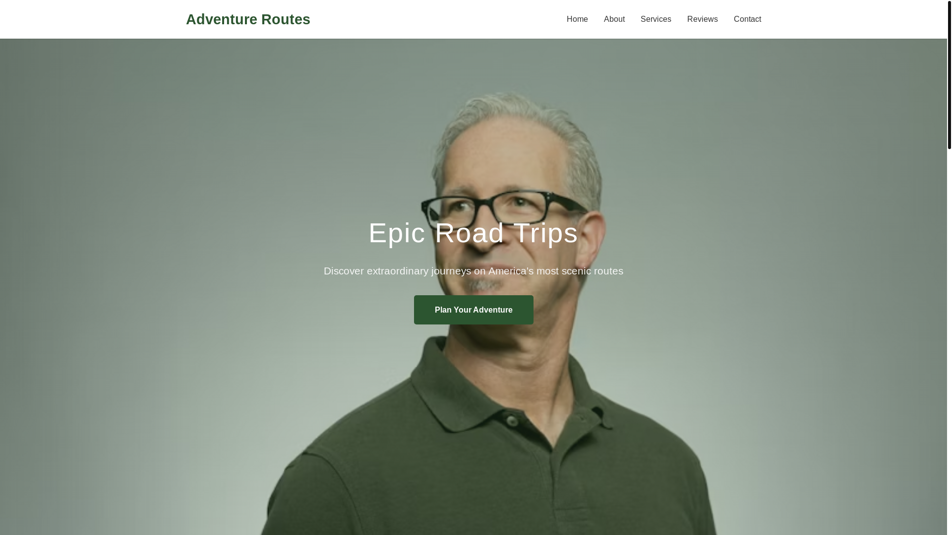 website screenshot of https://adventureroutes.qpon/