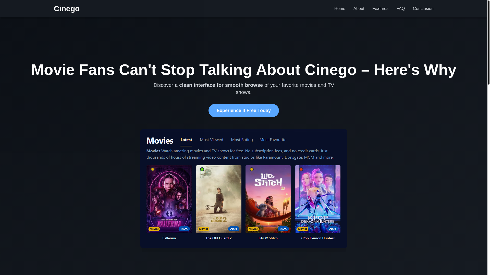 website screenshot of https://cinego-629x.pages.dev/