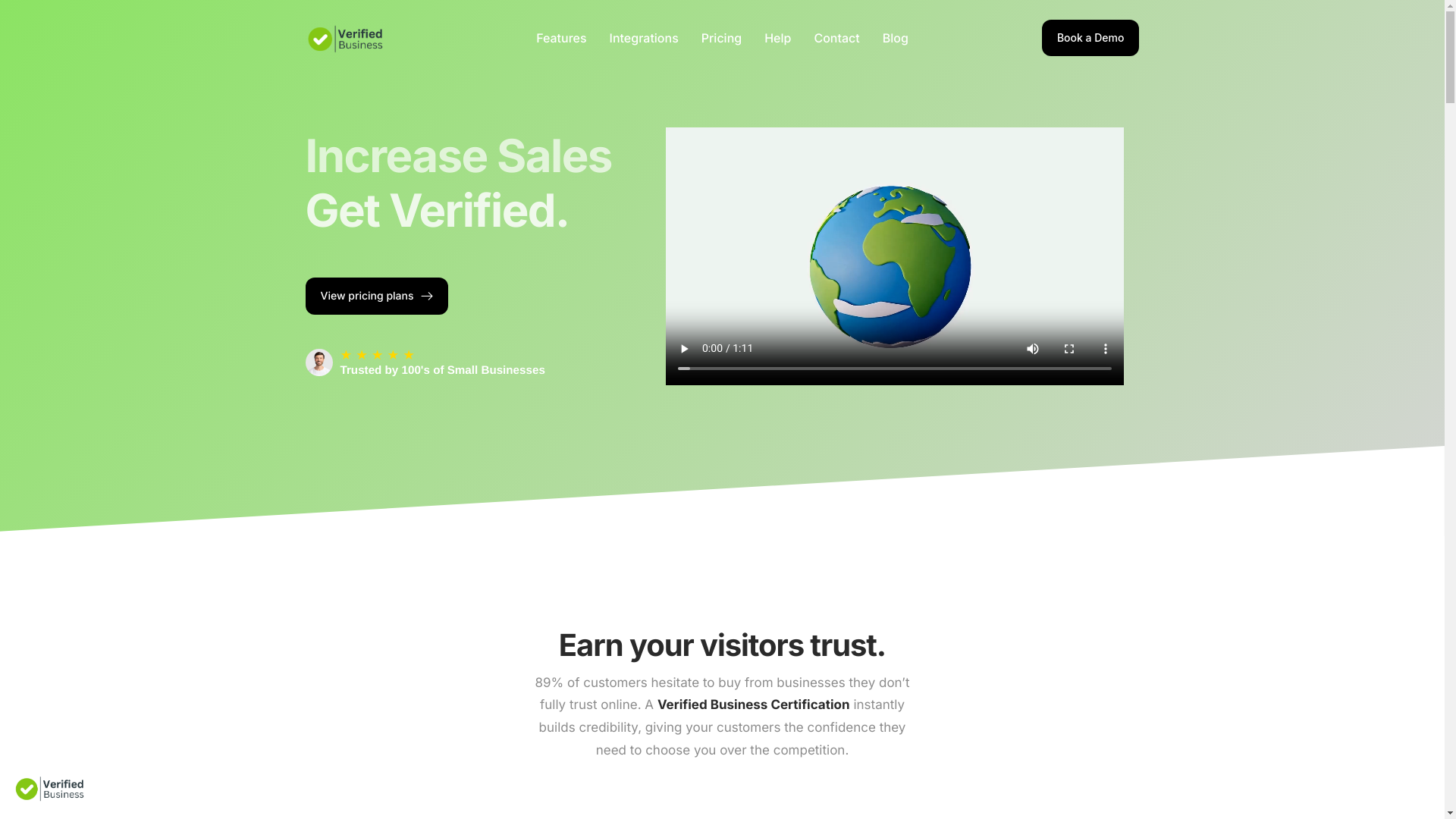 website screenshot of https://verifiedbusiness-coaches.com/