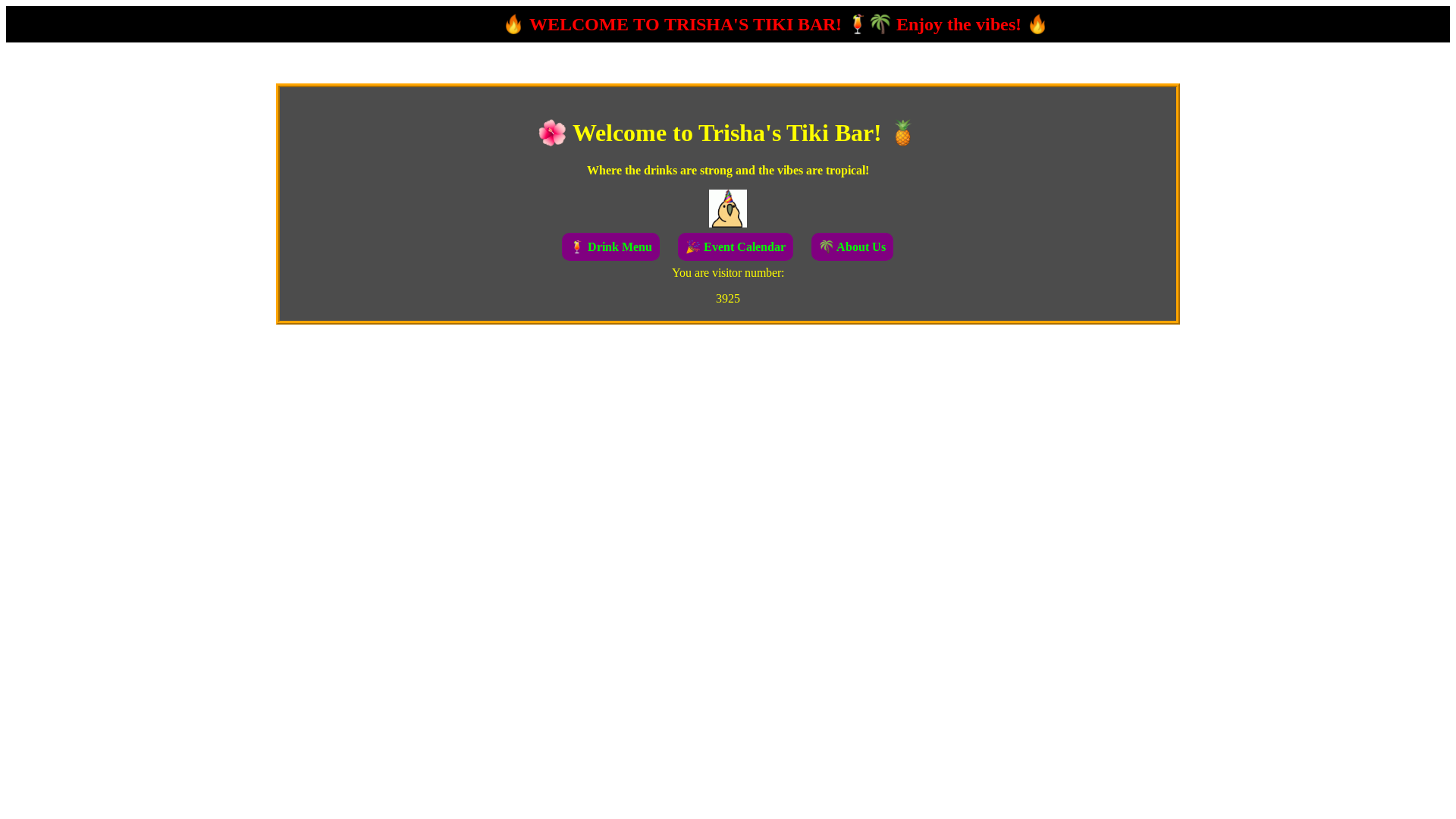 website screenshot of https://tikibar.pages.dev/