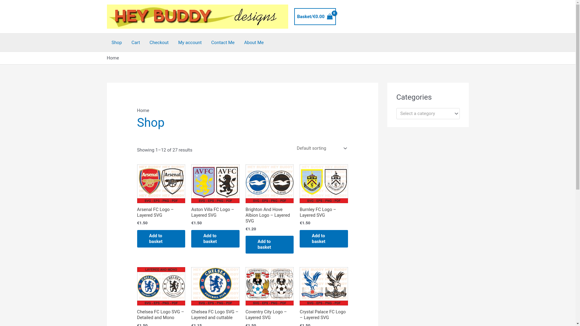 website screenshot of https://www.hbdesigns.xyz/