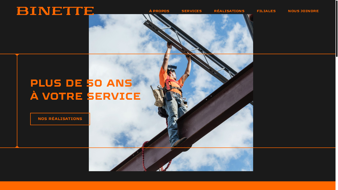 website screenshot of https://jpbinette.com/