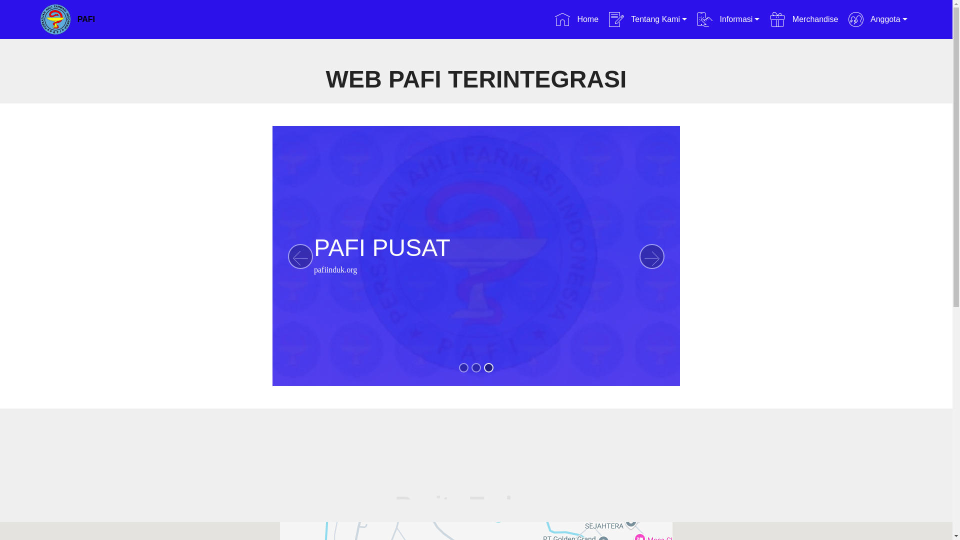 website screenshot of https://pafi-ciwandan-org.pages.dev/