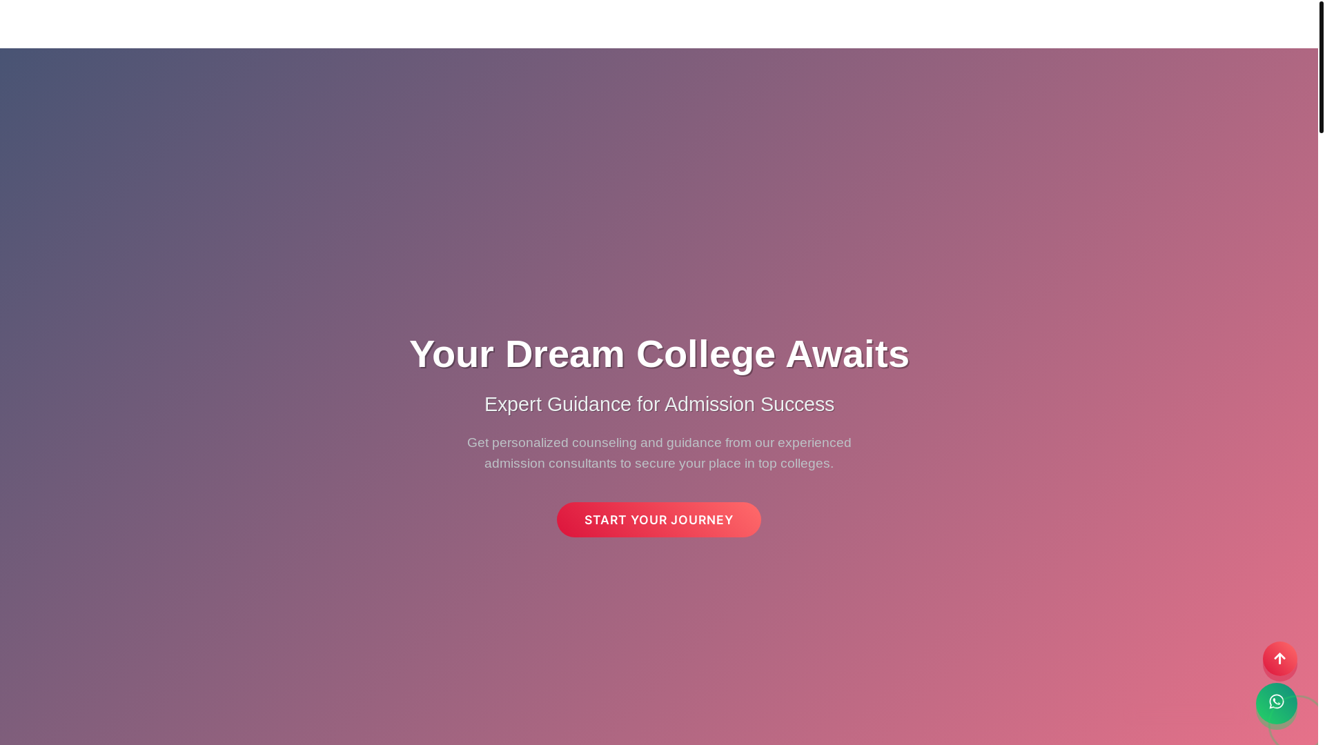 website screenshot of https://theeducationexpert.in/