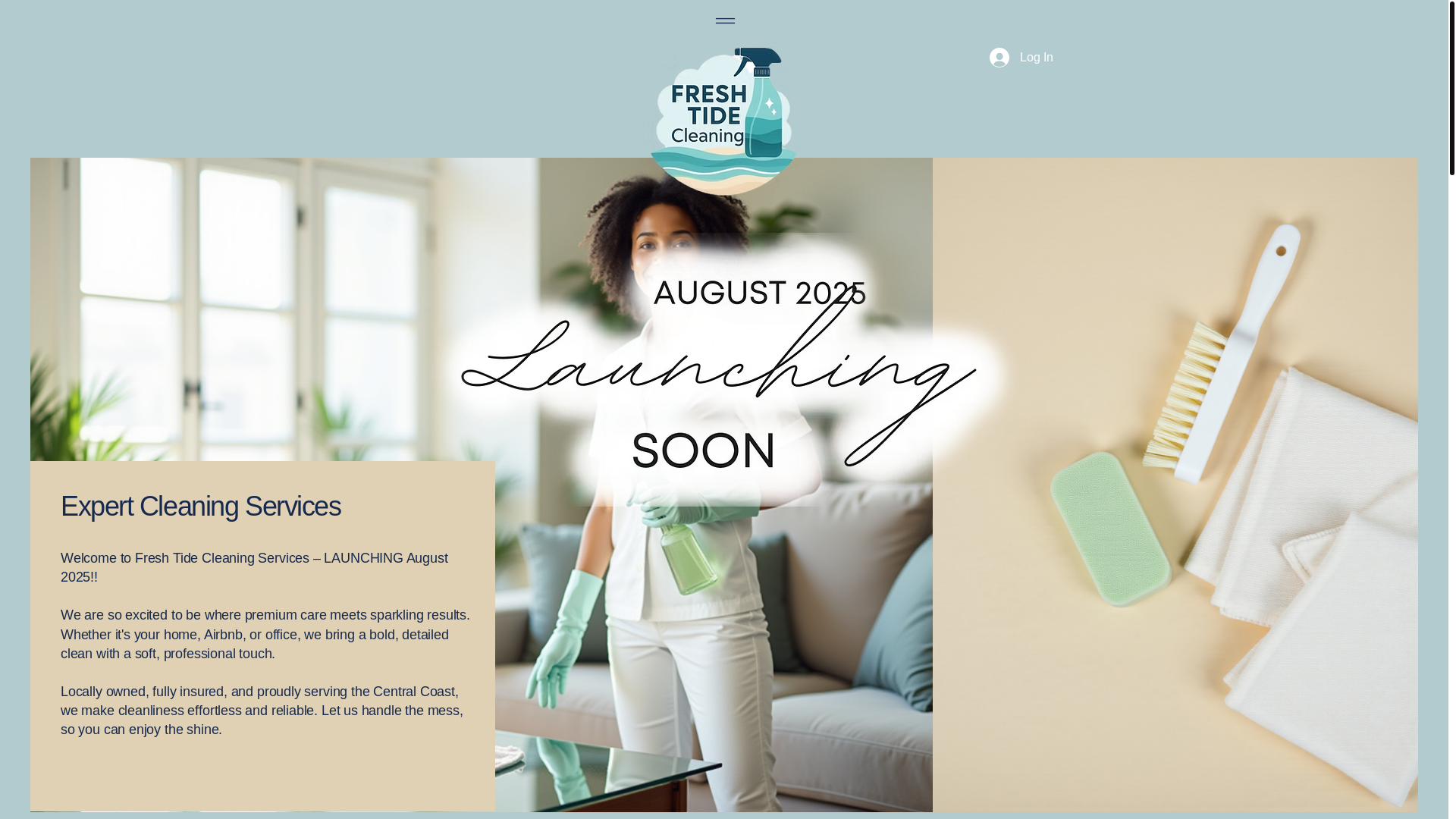 website screenshot of https://freshtidecleaning.com.au/
