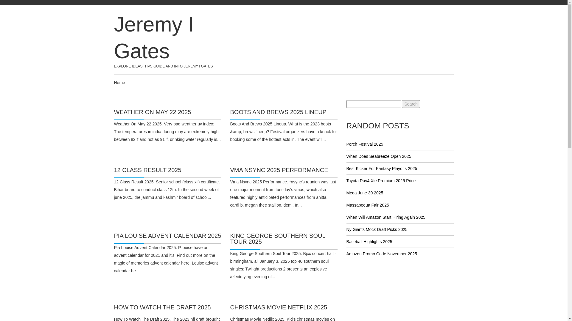 website screenshot of https://jeremyigates.pages.dev/