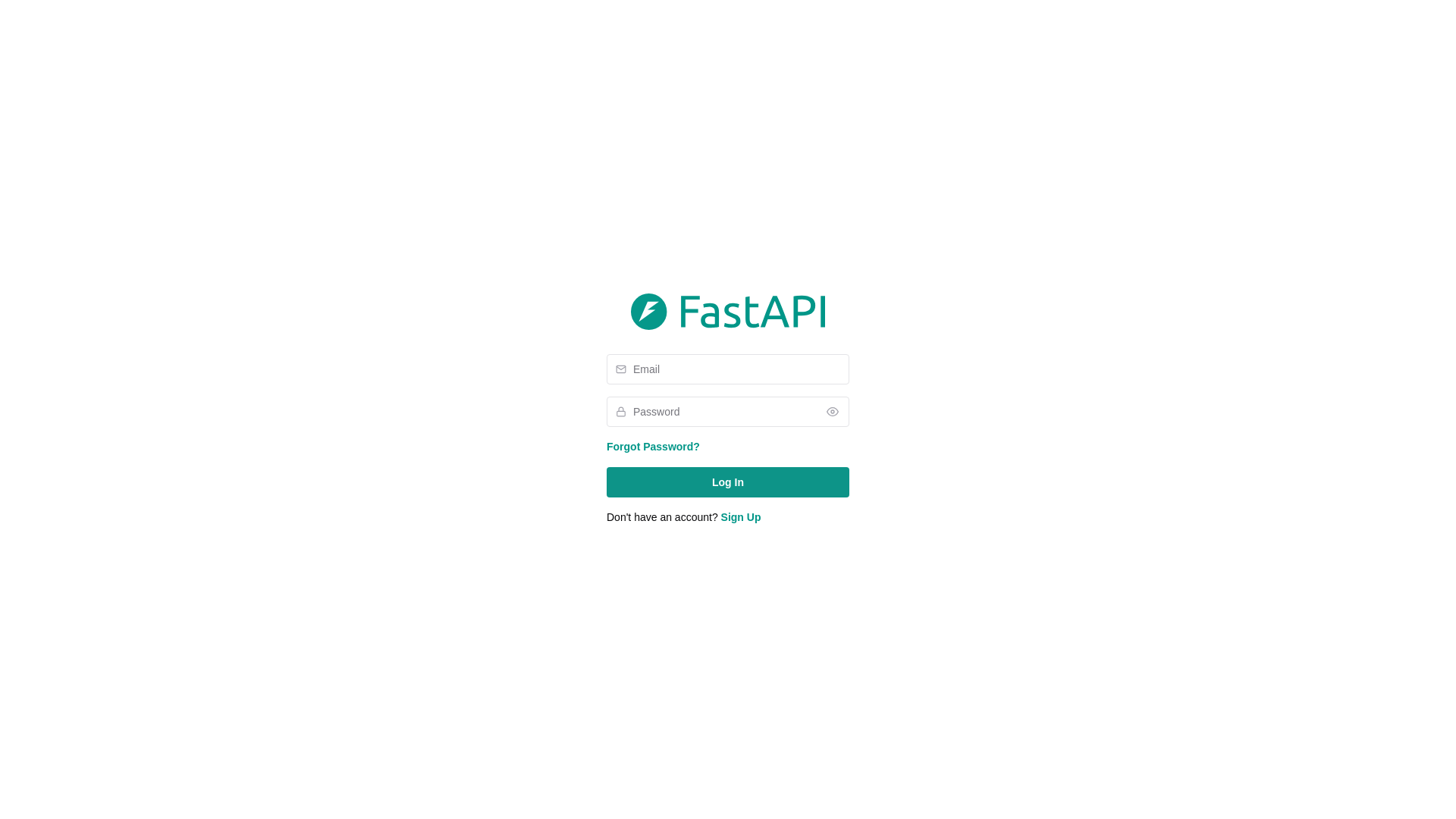 website screenshot of https://full-stack-fastapi-template-7q0.pages.dev/