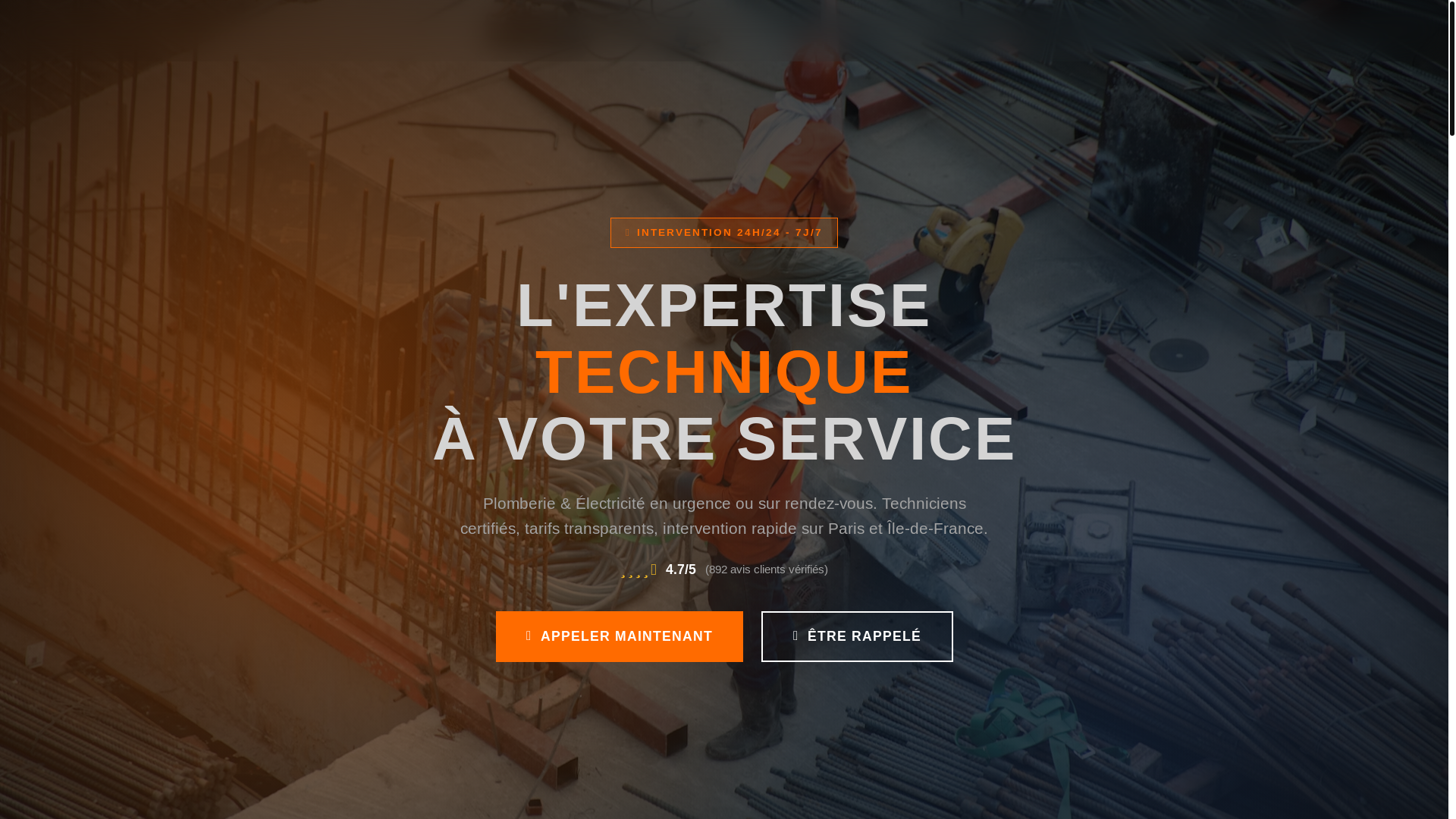 website screenshot of https://artisanbatiment.pages.dev/