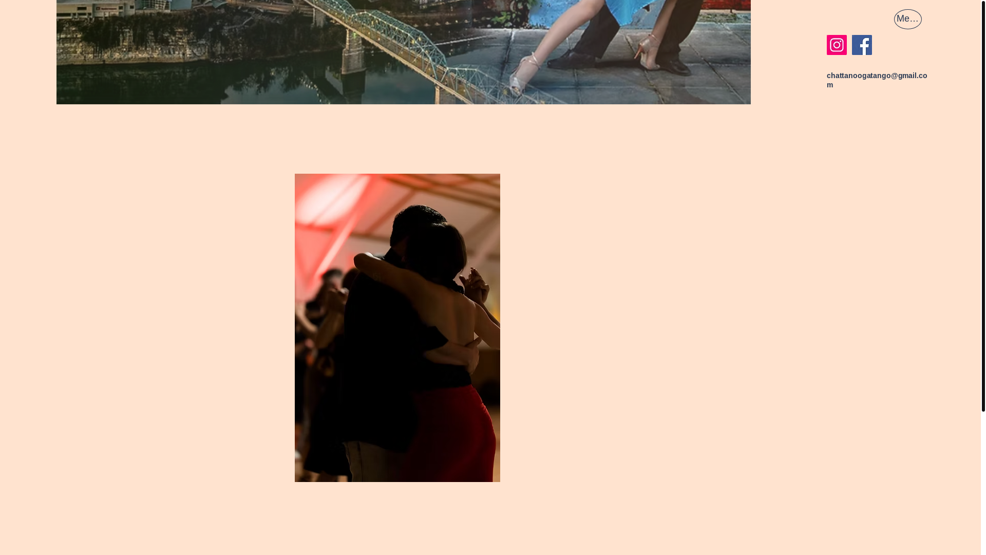 website screenshot of https://chattanoogatango.com/