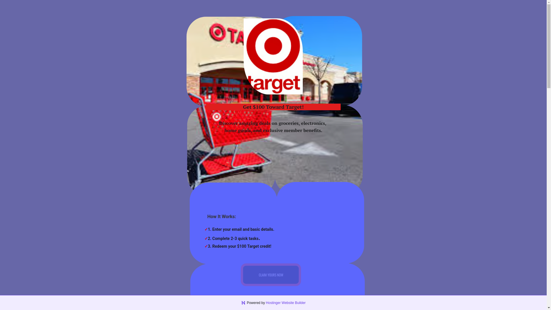 website screenshot of https://rewtarg.shop/