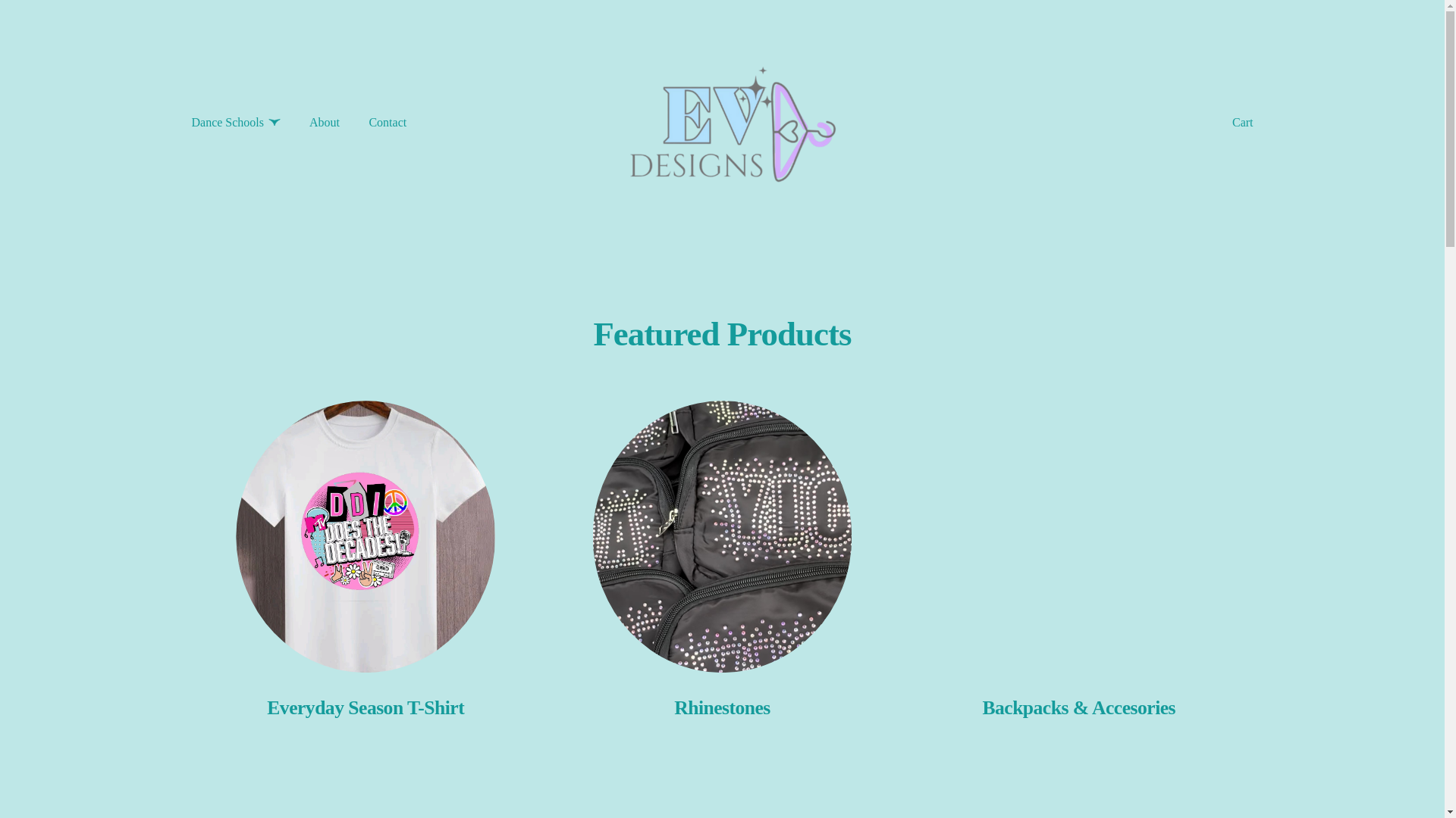 website screenshot of https://evdesignsandactivewear.co.uk/