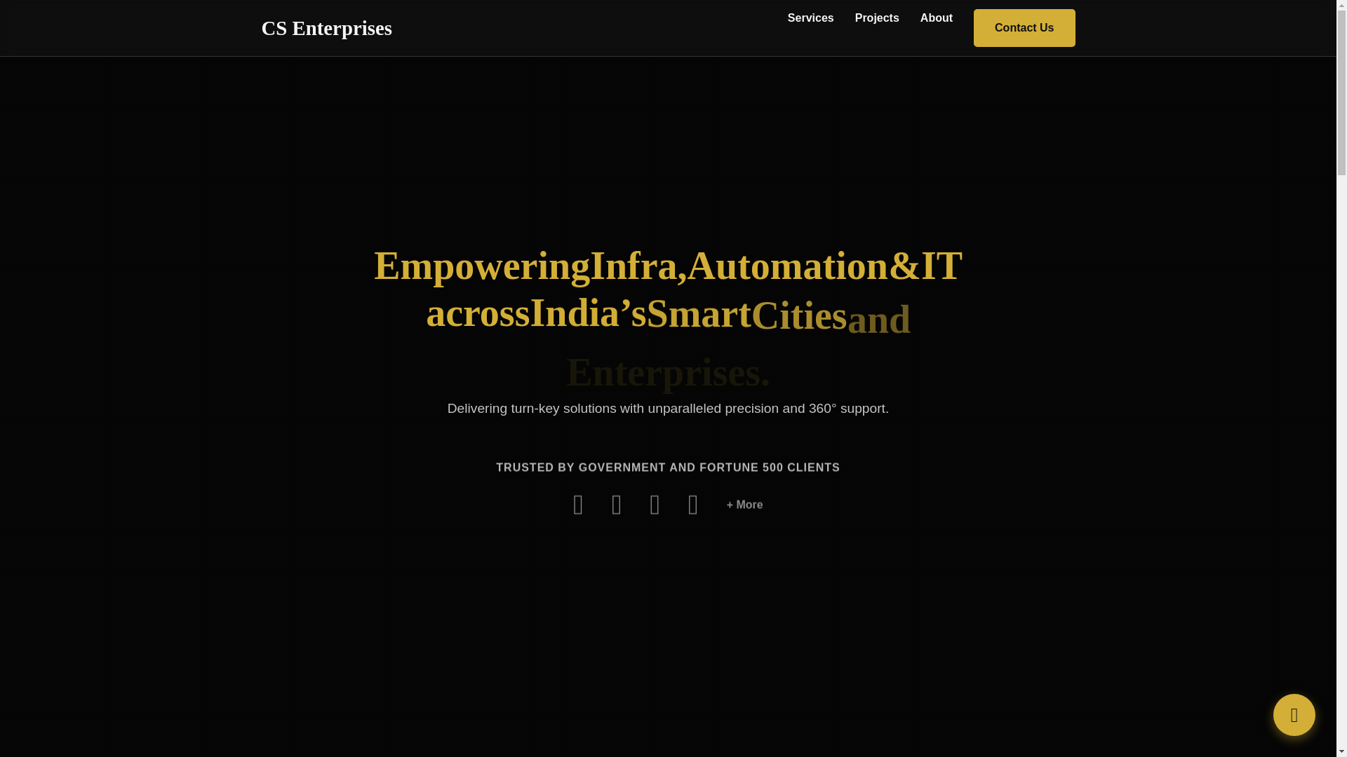 website screenshot of https://csenterprises.pages.dev/